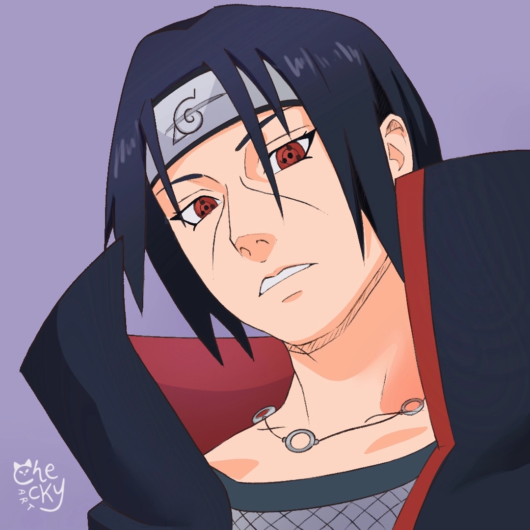Old Fanart of Itachi 