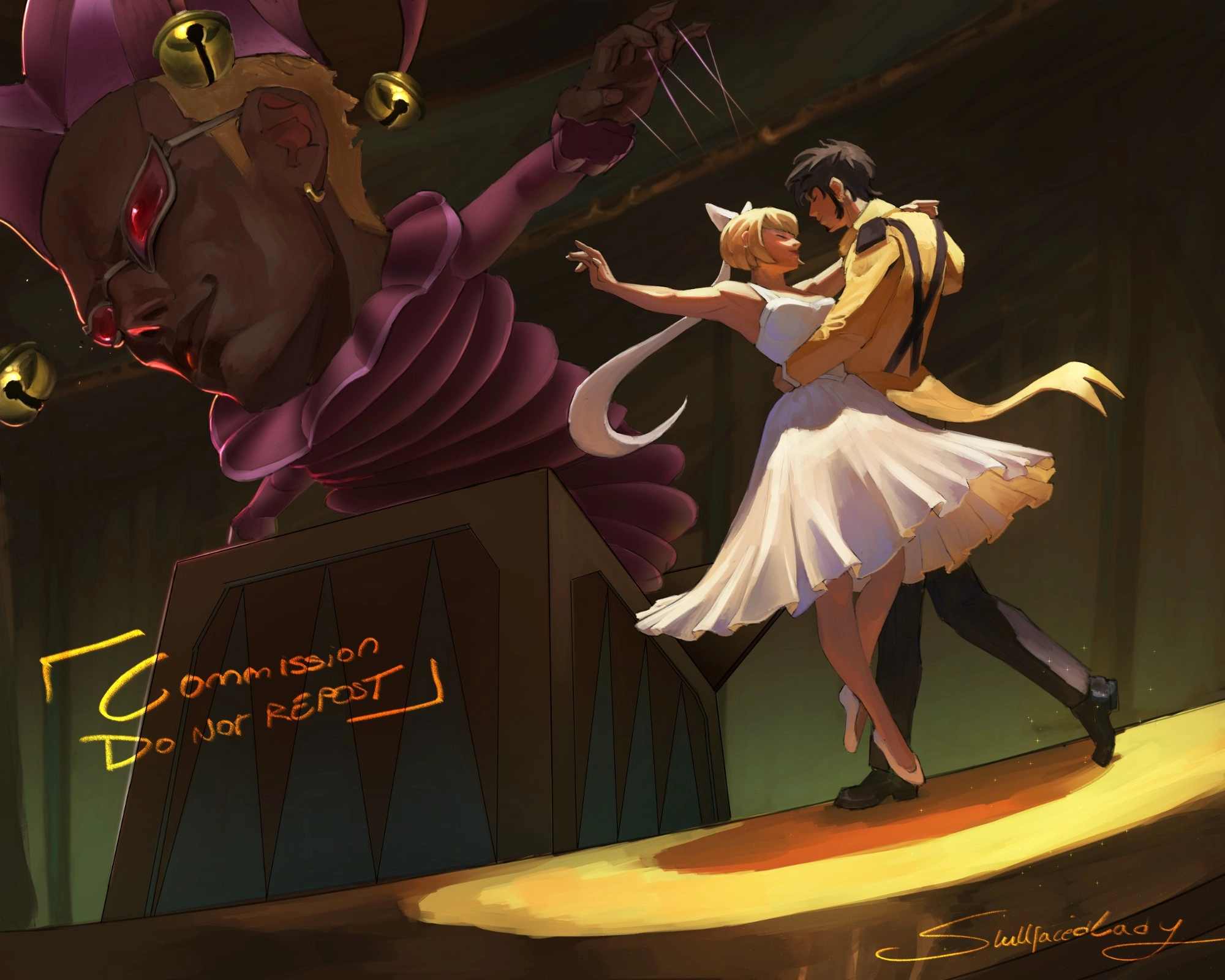 OC commission (with Law and Doflamingo)/Fantasia