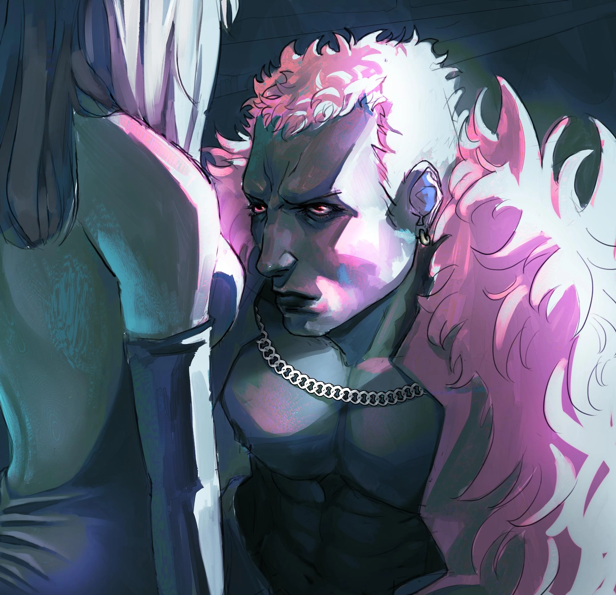 Donquixote Doflamingo fanart (from One Piece)