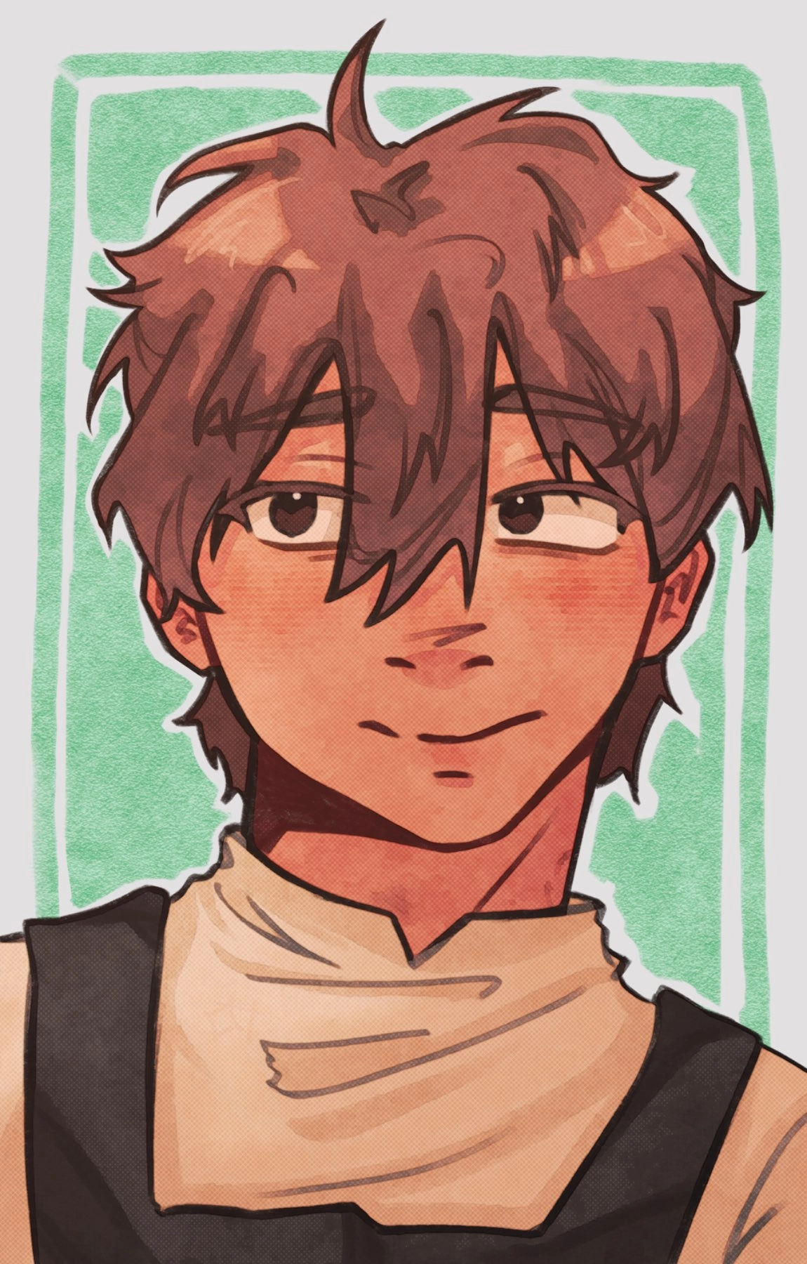 im thinking i might take headshot commissions too! they’re so much fun to draw xD