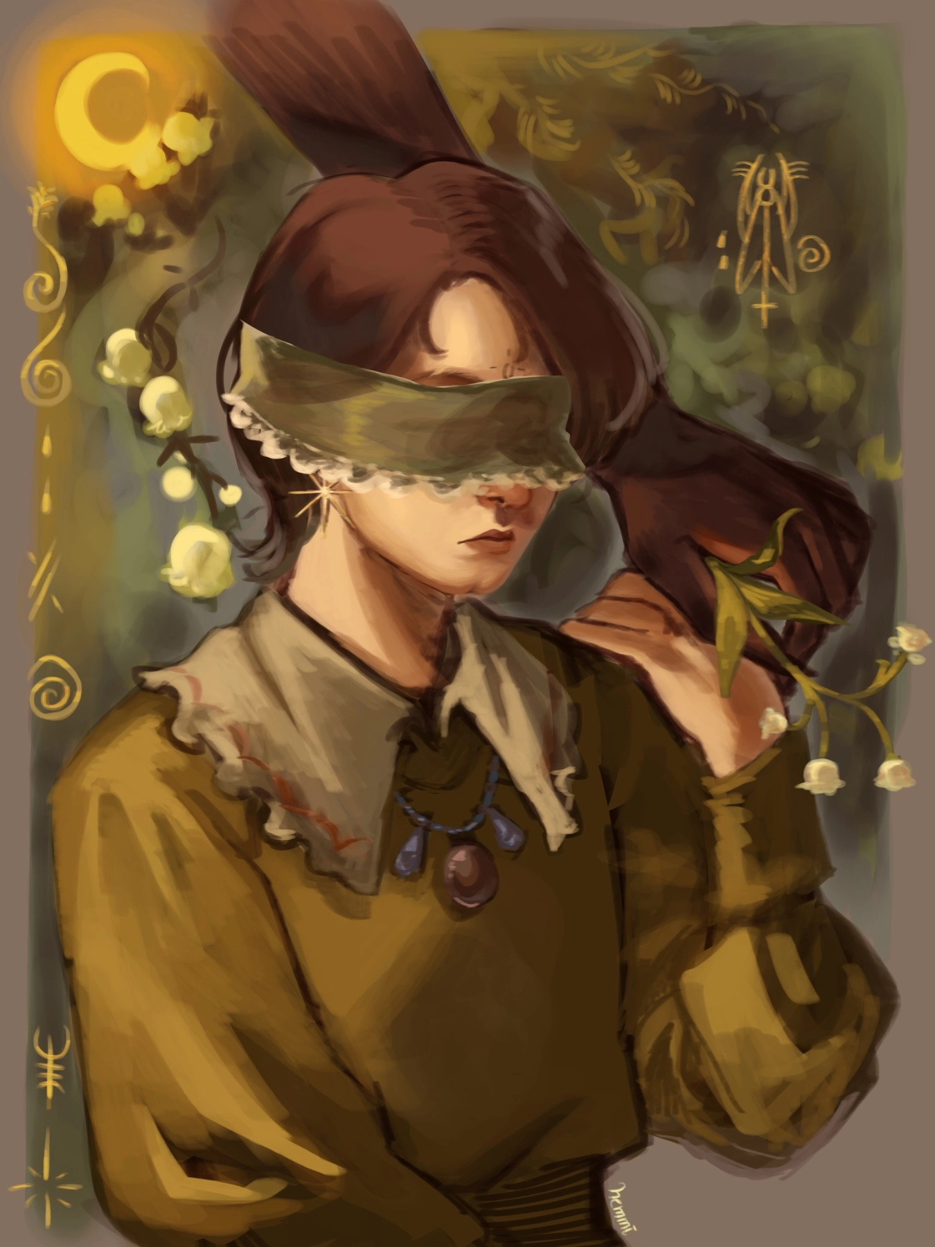 Smol self portrait cuz this is the only picture (with myself) that I’m pleased with 🌾⚰️🩸

(I’m still trying to check out how to solve the payment method for this app, istg I need someone to explain that thing) 