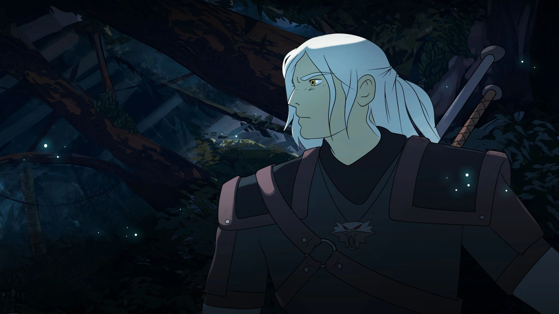 I'm posting him here, done 6 years ago, there was no AI, I love Ghibli and Witcher :D

And here he is!