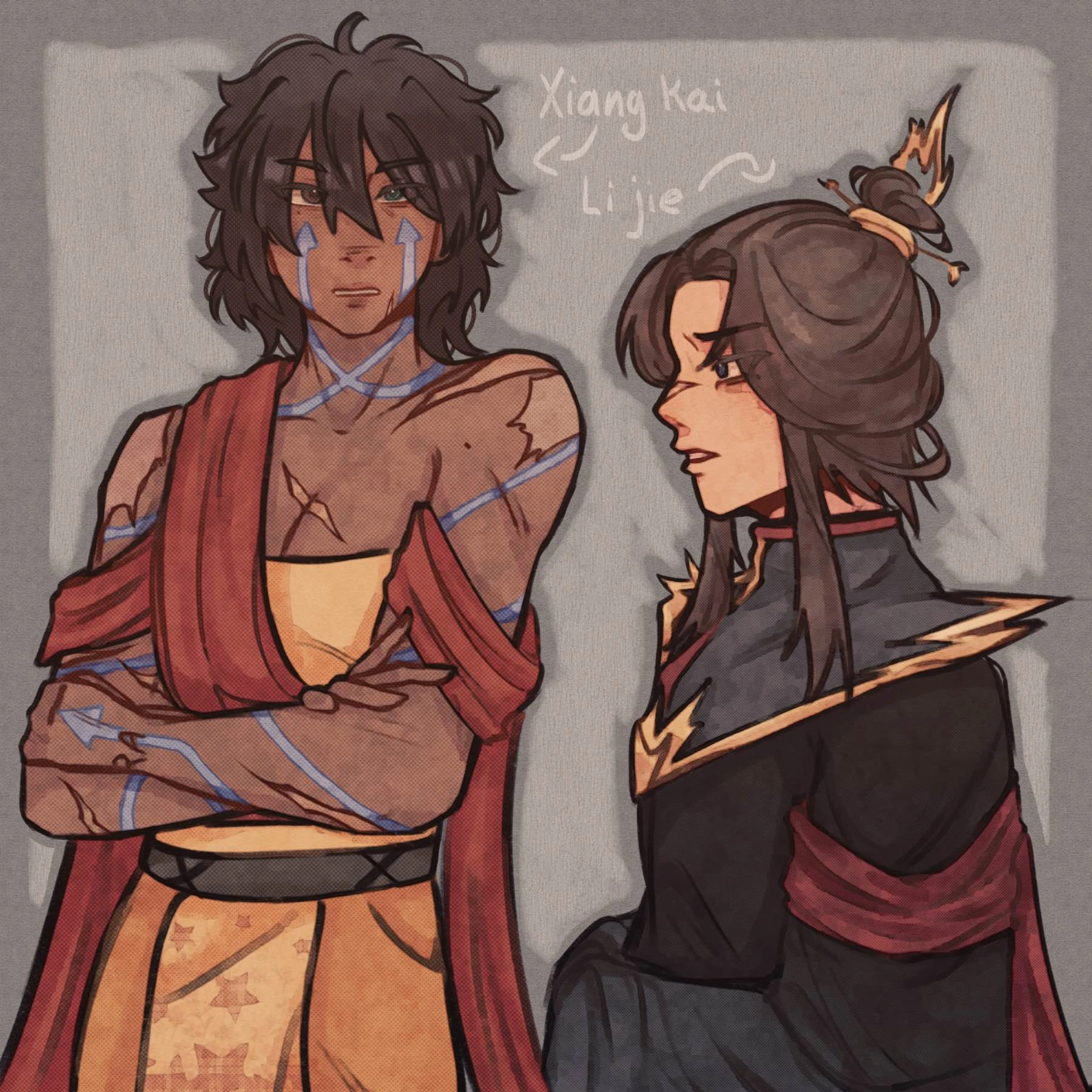 My avatar the last airbender ocs!! hihi i love them sm