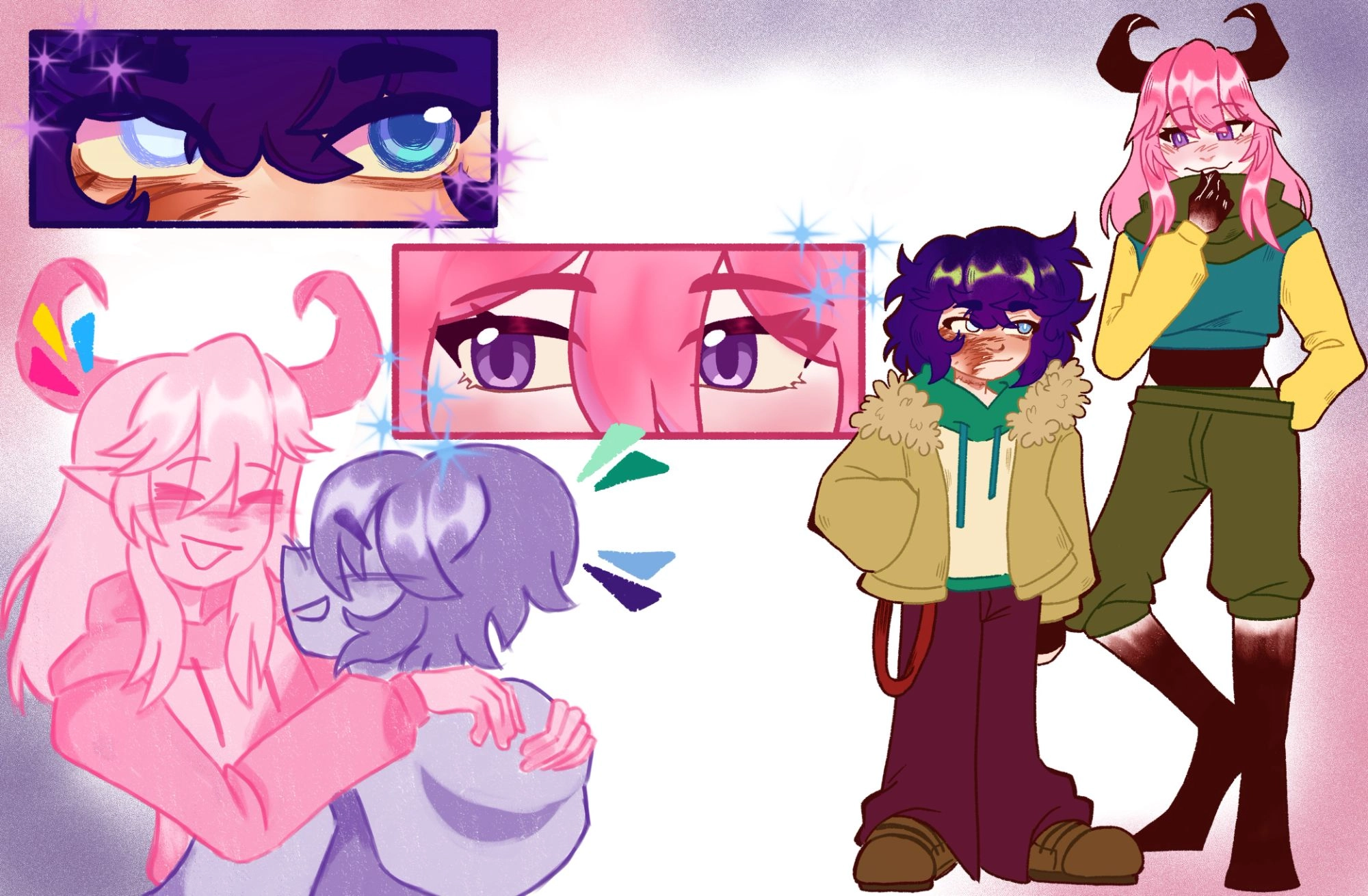 artfight reference redraw 