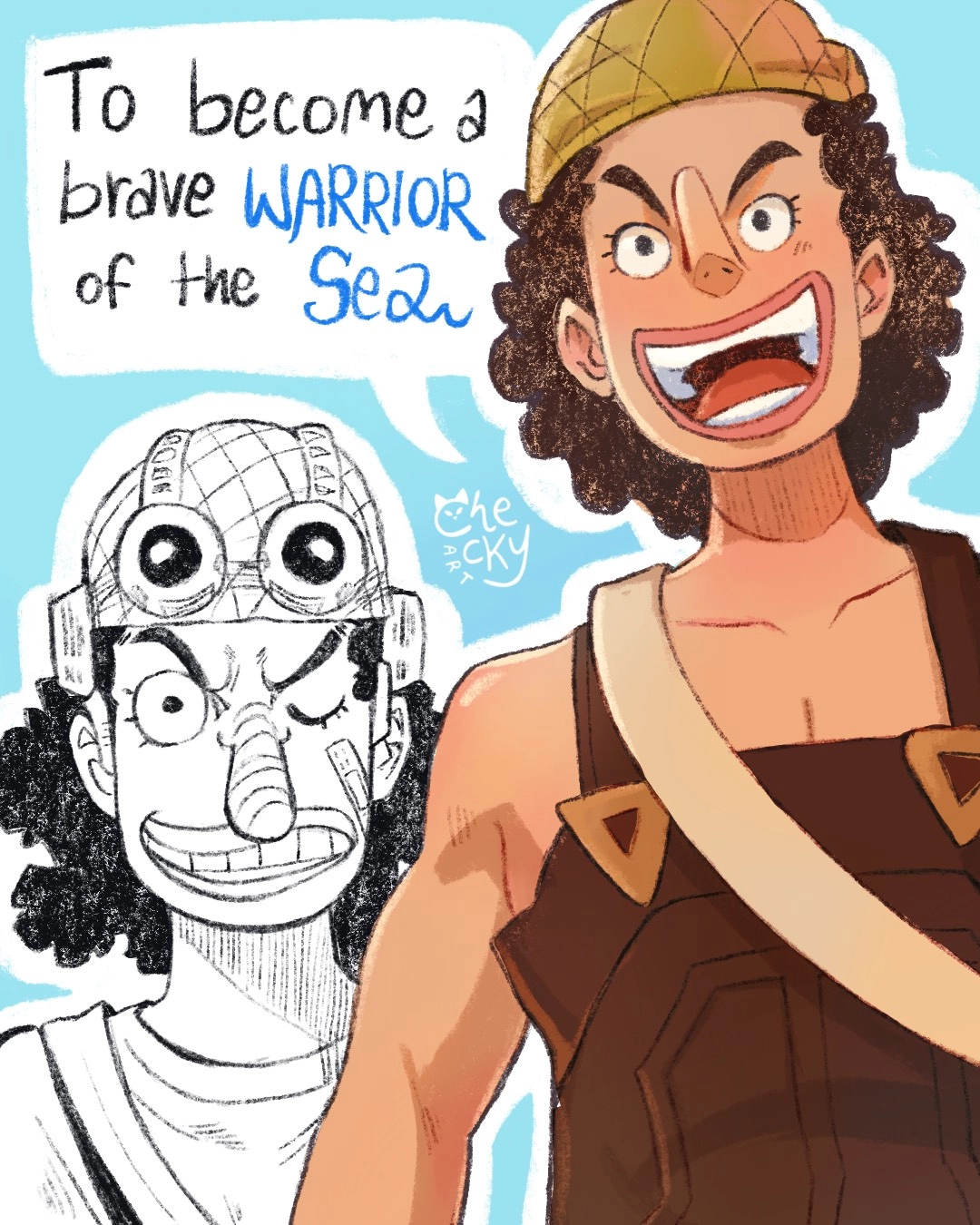 Op Fanart Series 4/6 - Usopp