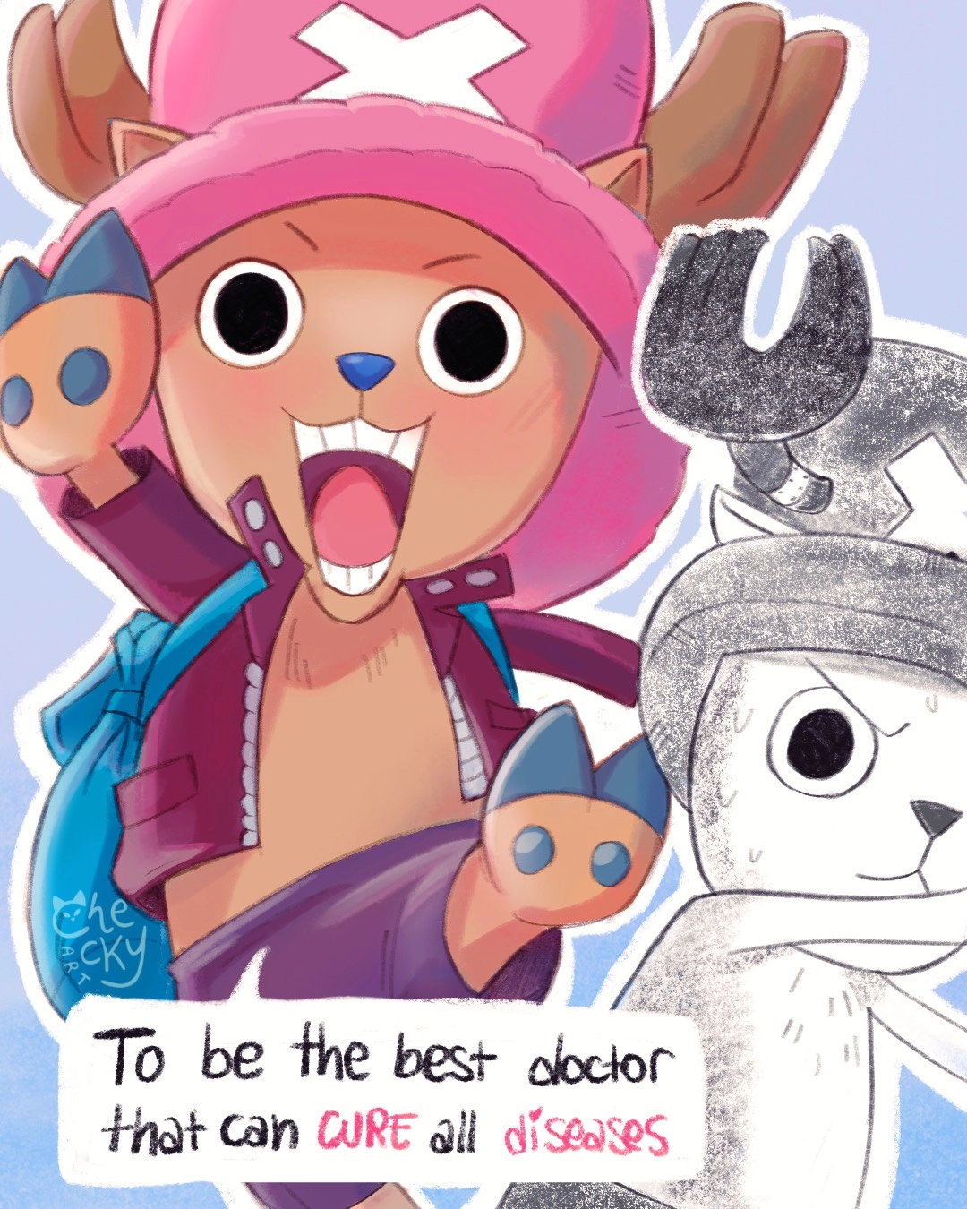Op Fanart Series 6/6 - Chopper