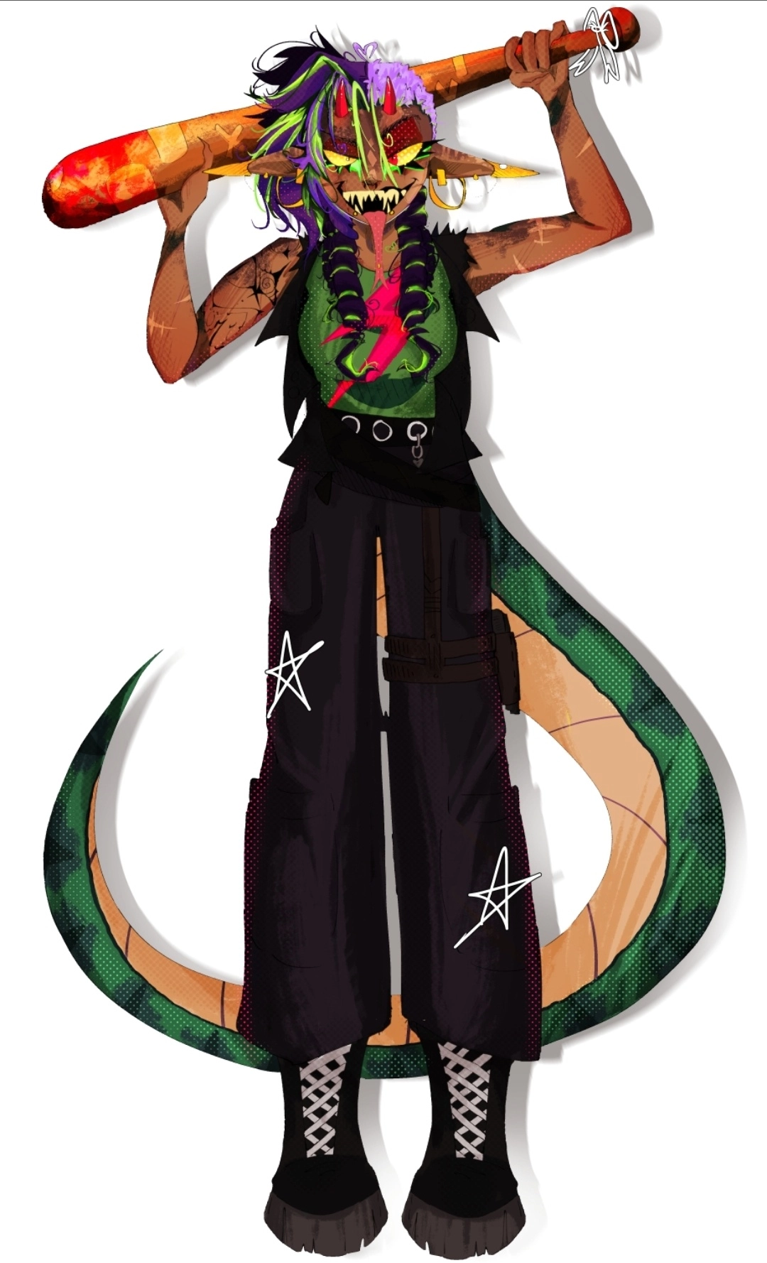 One of my OCs, Viyper 👉 👈 