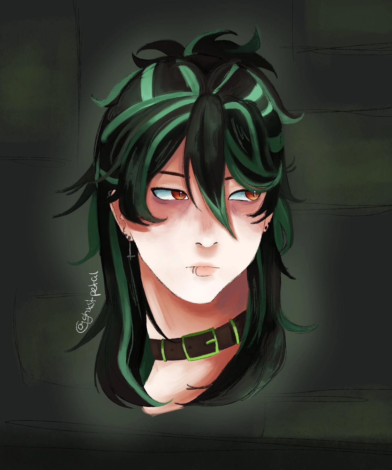 Sol from the game, The Kid at the back :) a small and not so detailed headshot