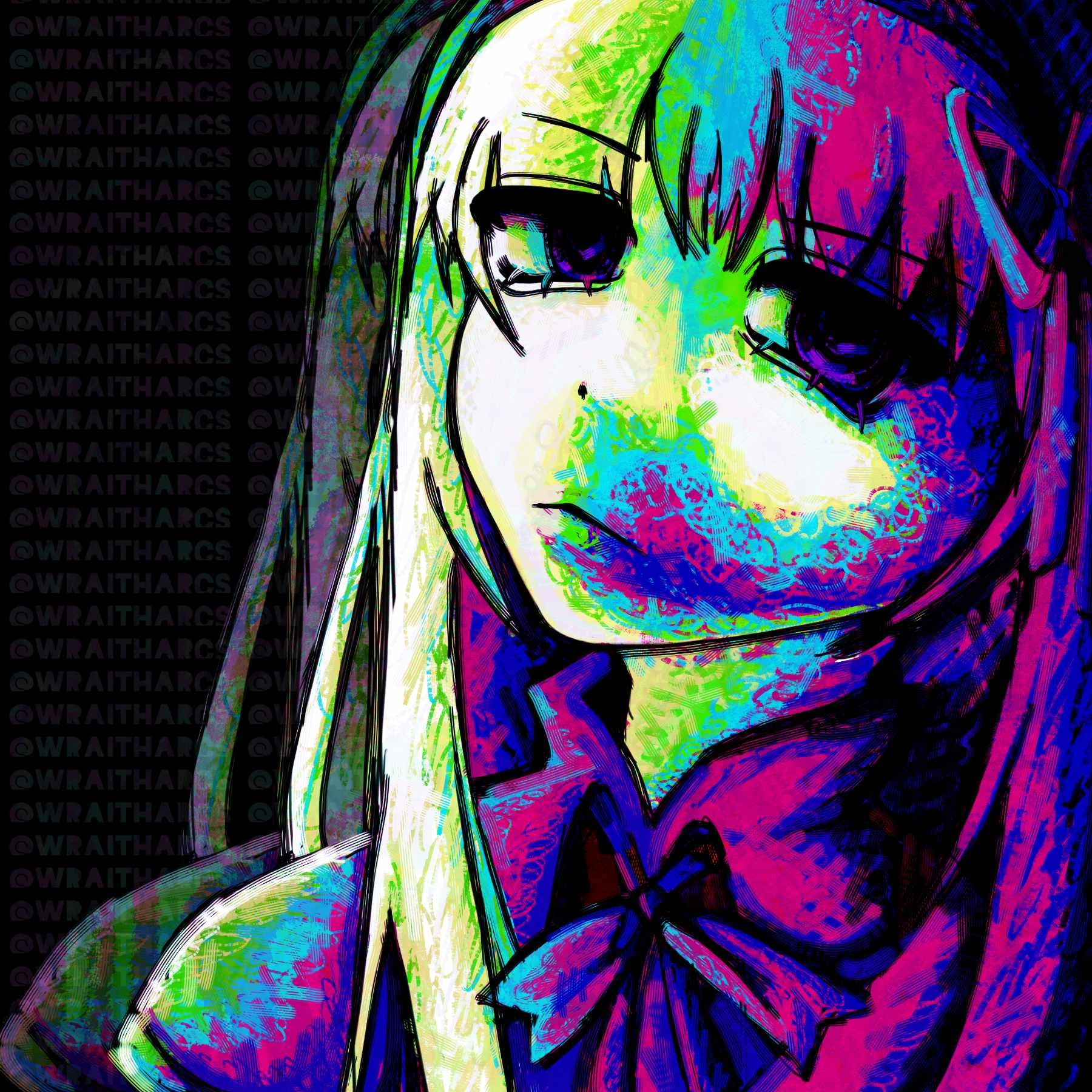 hai this is an old drawing of homura