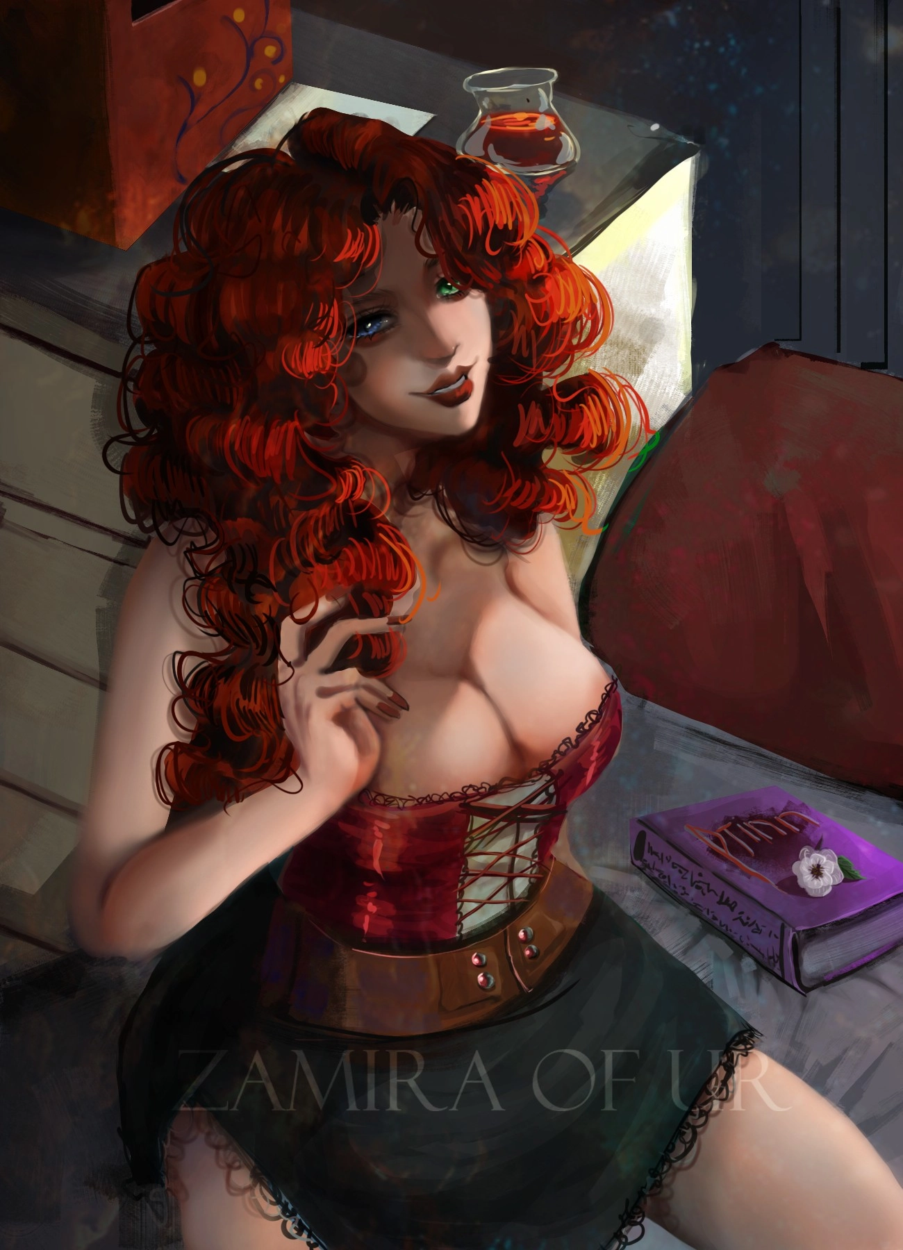 My Oc Inana for a very talented friend's story in the making!!!