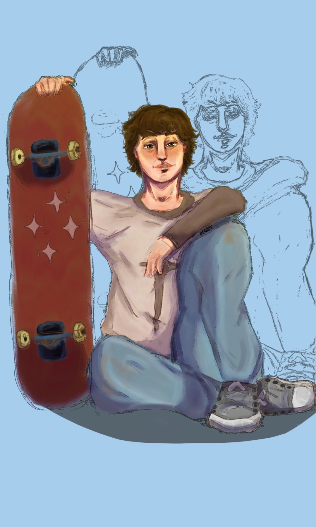 This is from an art trade 