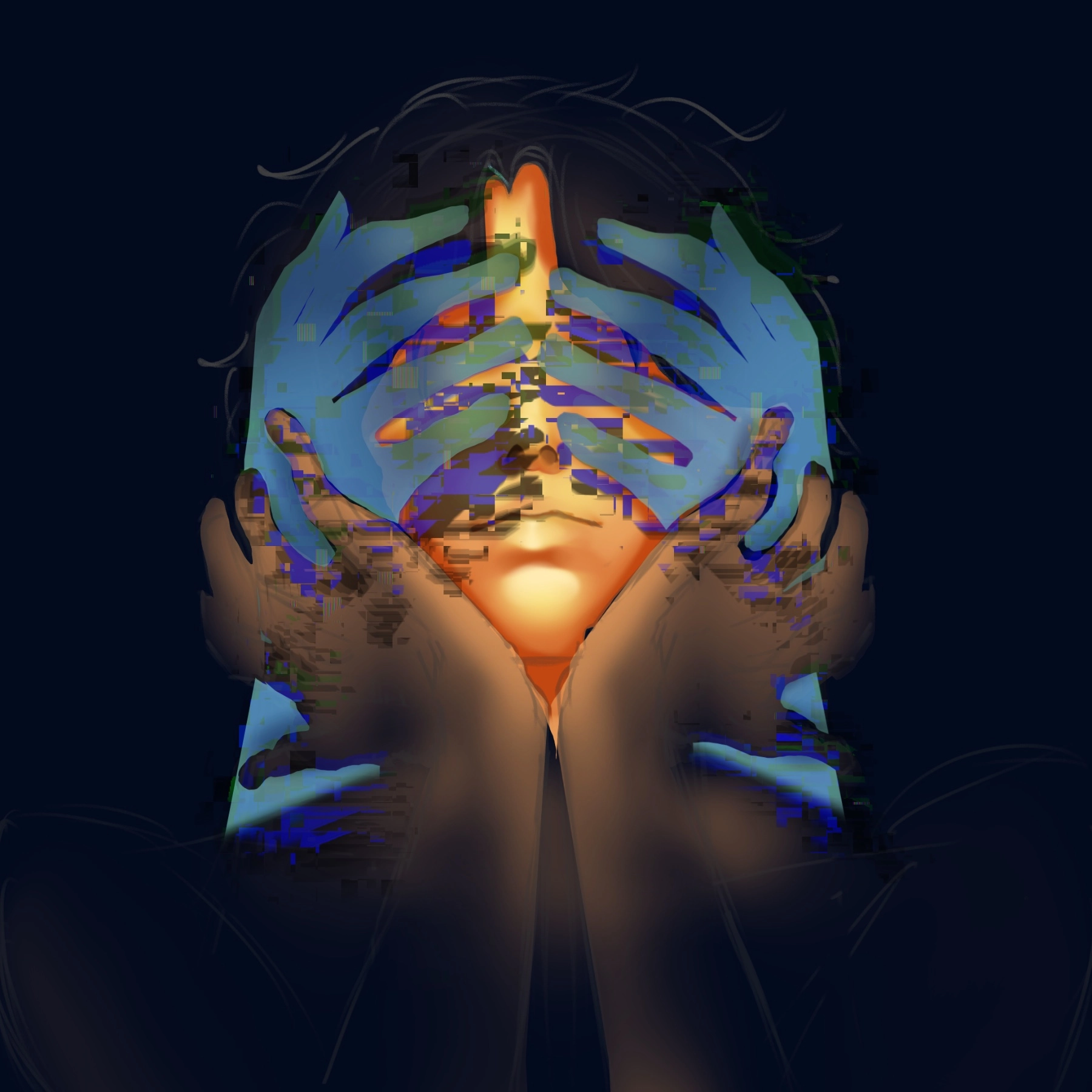 Vv quick artwork I did for class


