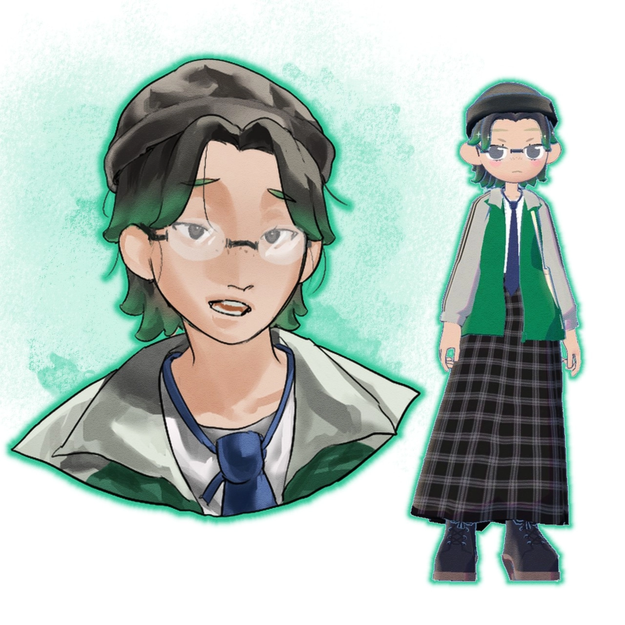 ✦•GOGH CHARACTER ART! (3)

Ending this gogh character arts with a friend's character! Ain't she cool~

~~have a good day~~