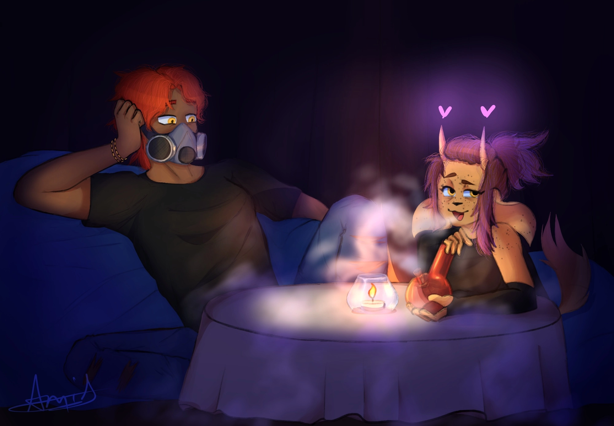 Illustration of my ocs