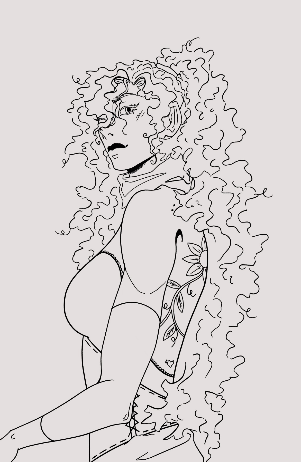 My beautiful girl Story (Work in progress for an art collab)