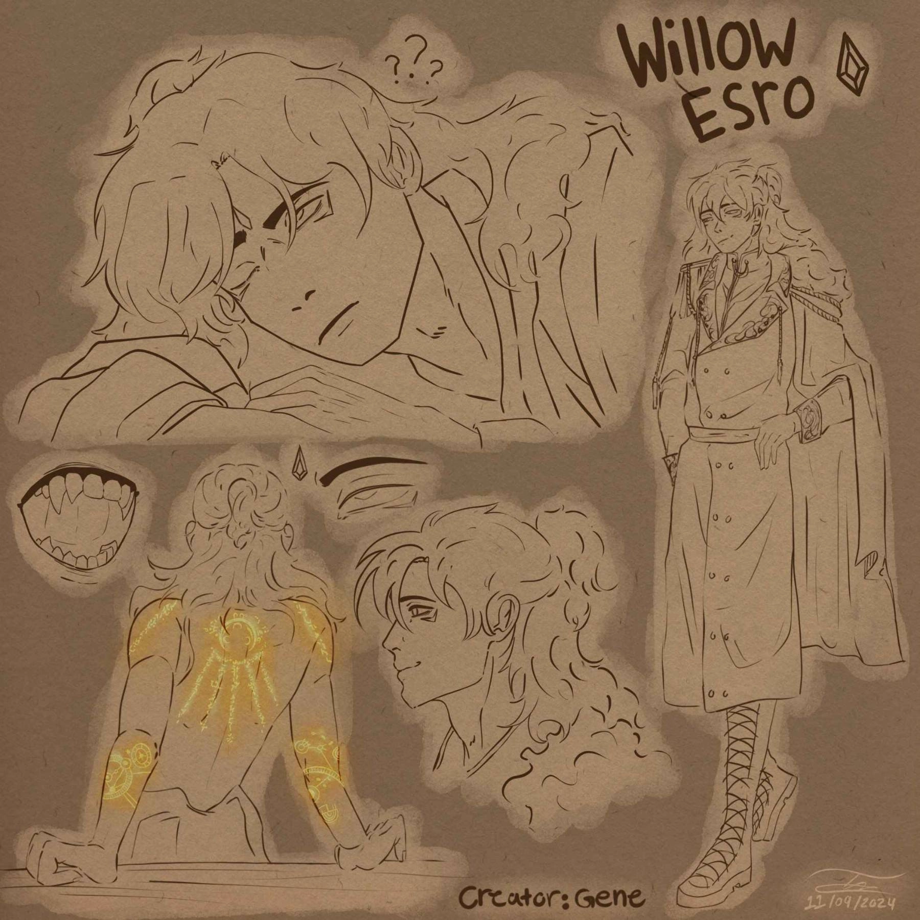 A character sheet a friend of mine requested a bit ago of their oc