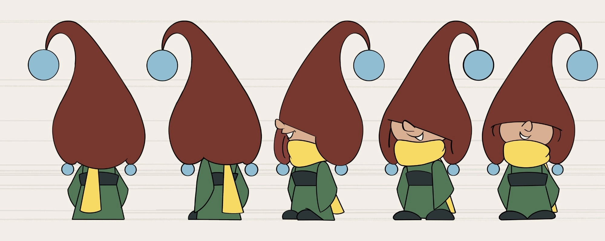 My turnaround of a gnome that I made for a short film!