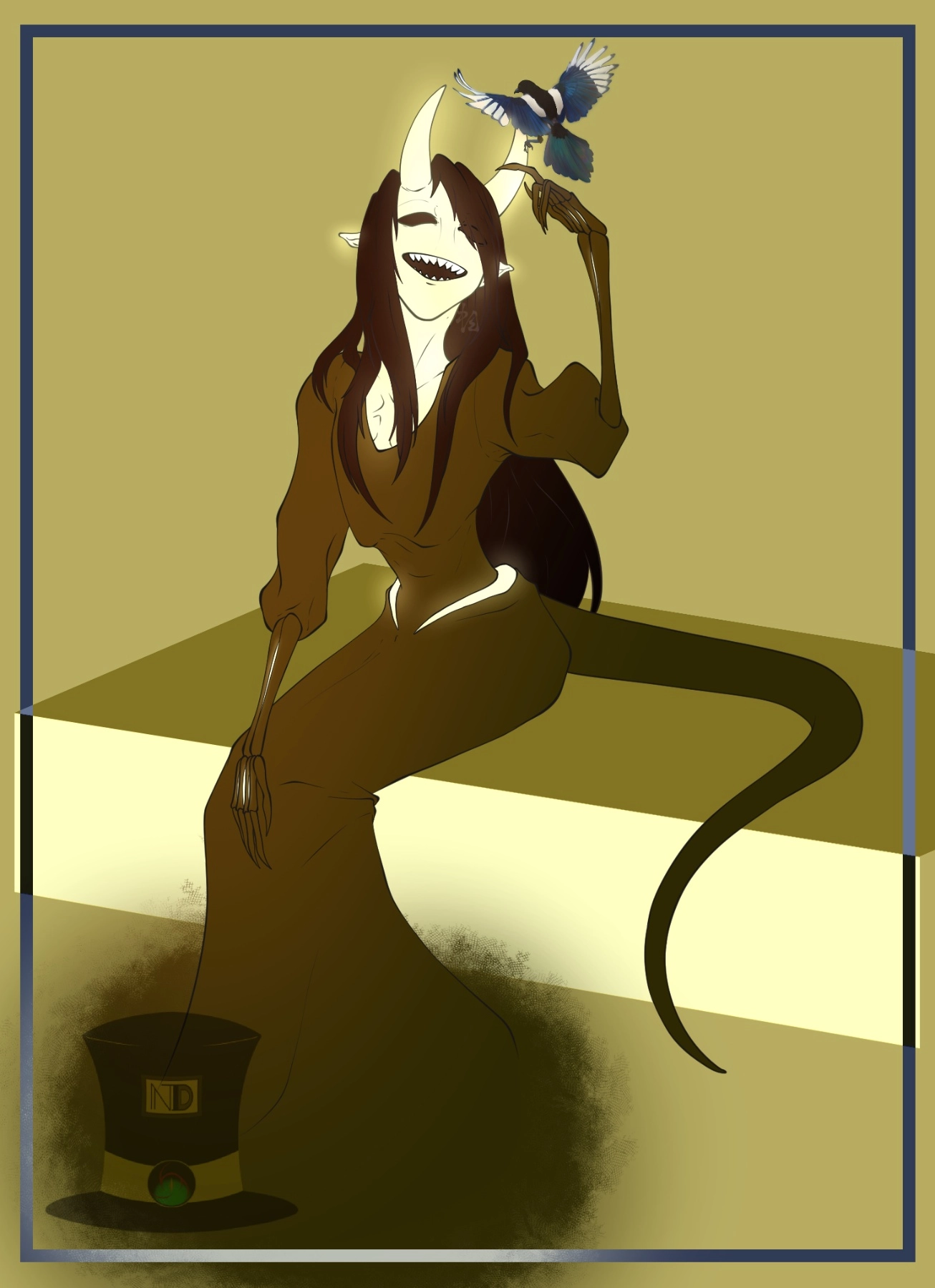 An artfight attack toward NonbinaryGaster

Character : Zia