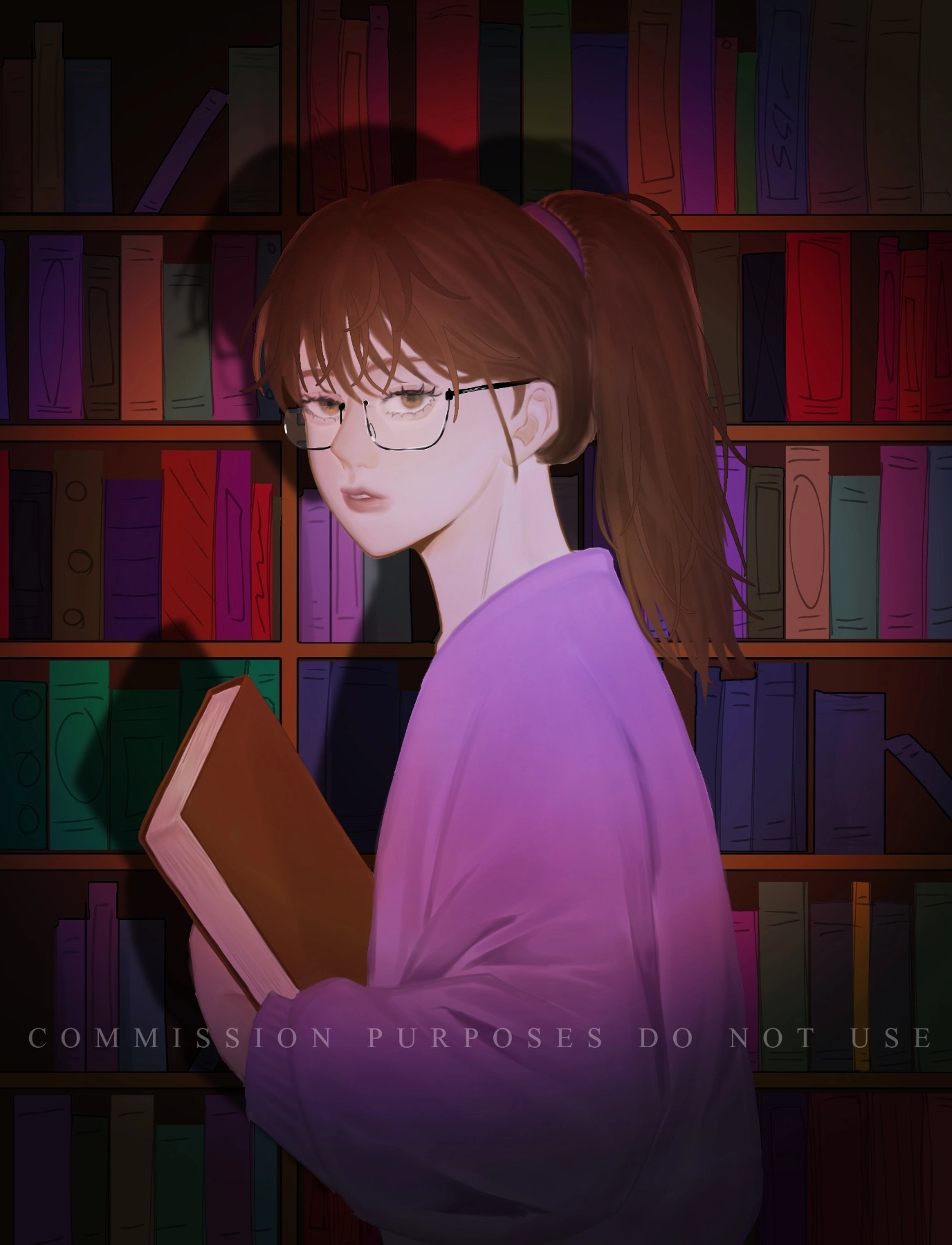 Bust up and fully rendered, had fun with this commission!