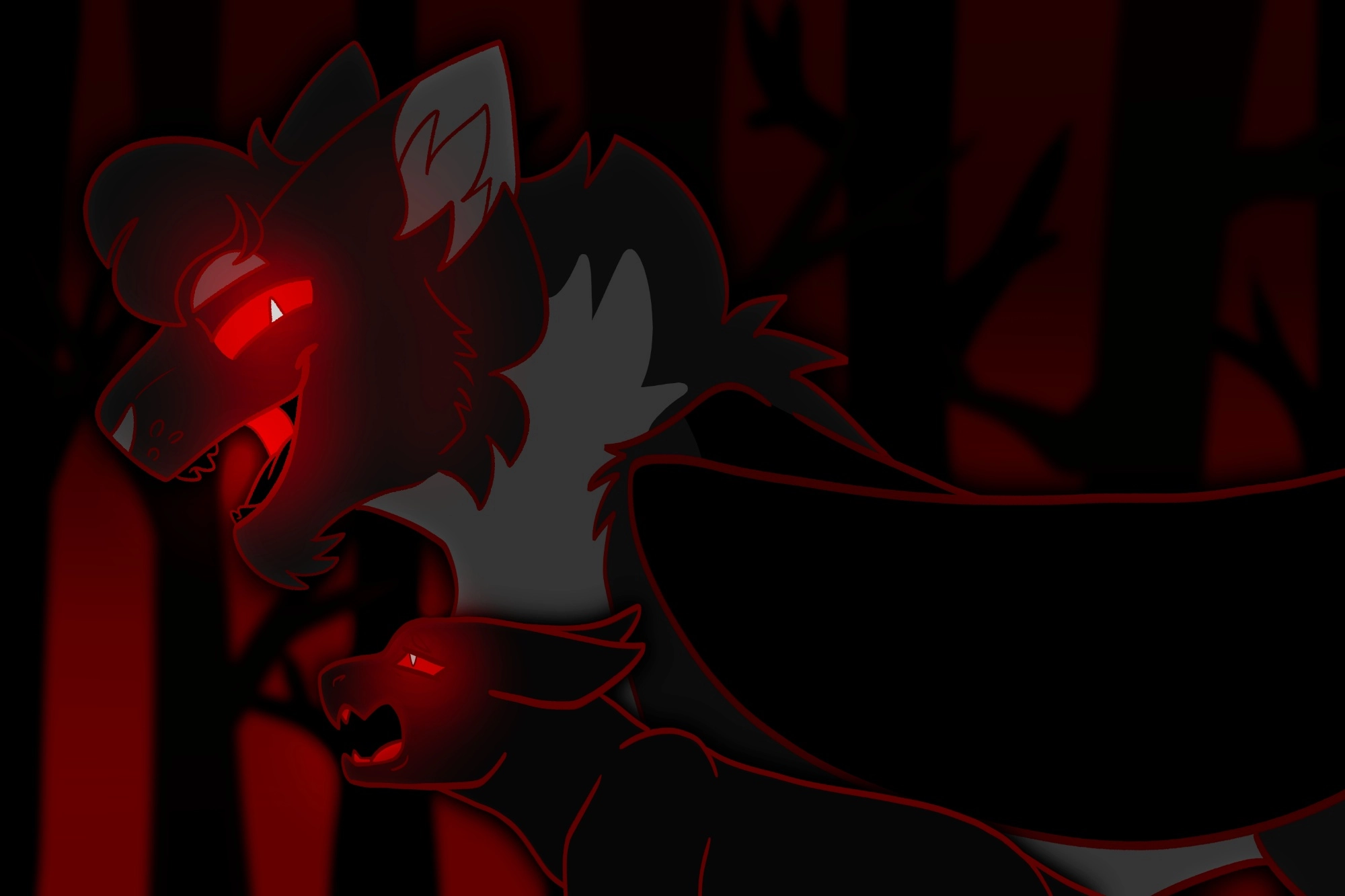 Dad and son - remake

this one was inspired more by the Tangle song "ready as  I'll ever be"