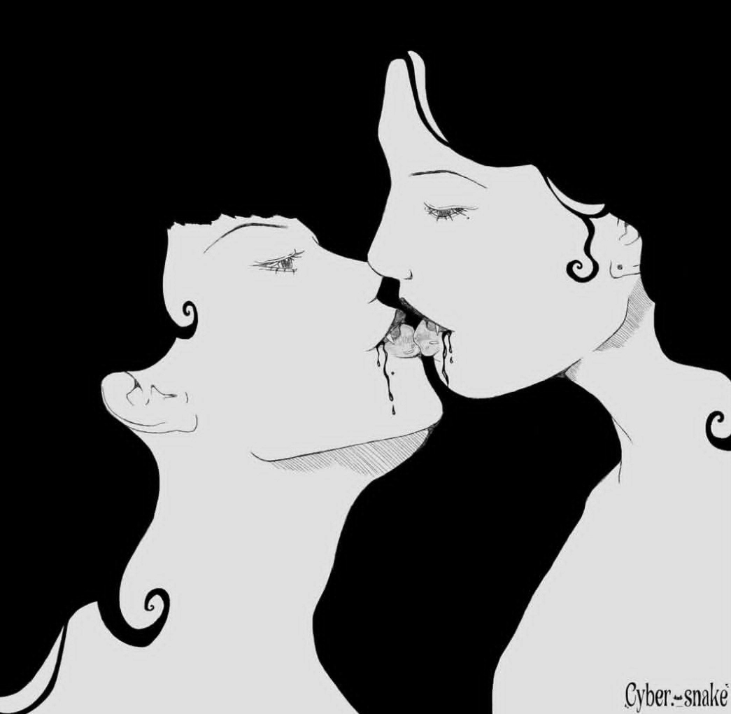 Lesbian vampire's <3