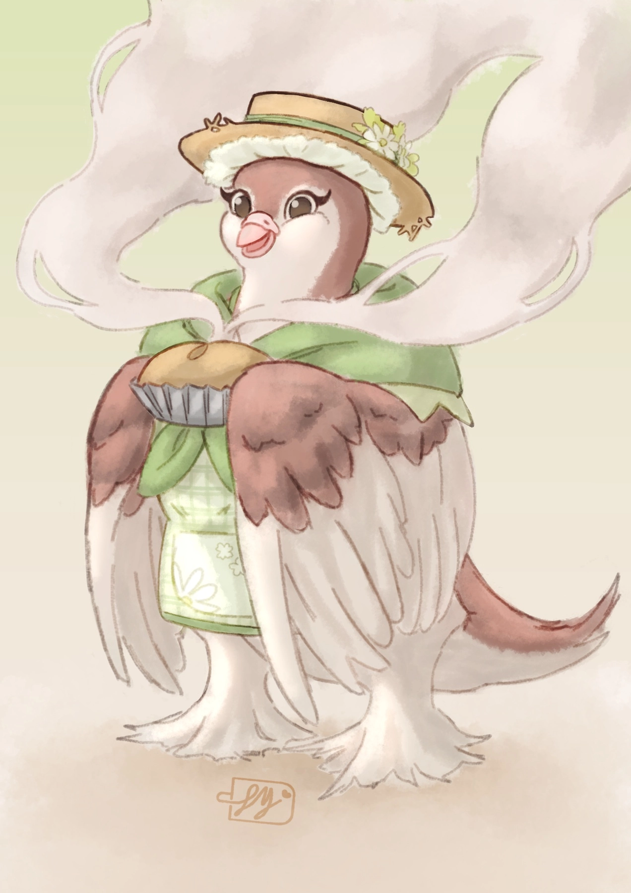 Fresh Baked Piebald.
Jolene, 2025 Artfight Attack.