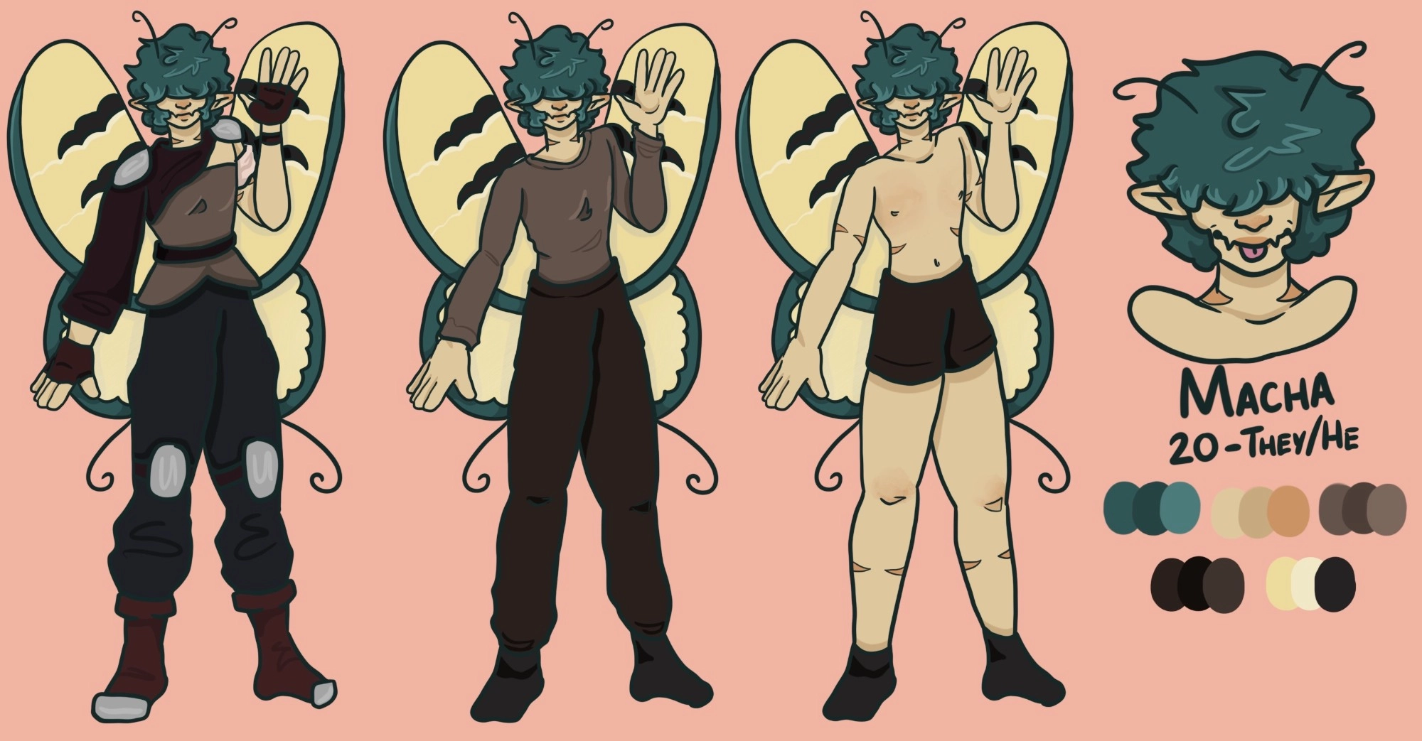 New character sheet for Macha