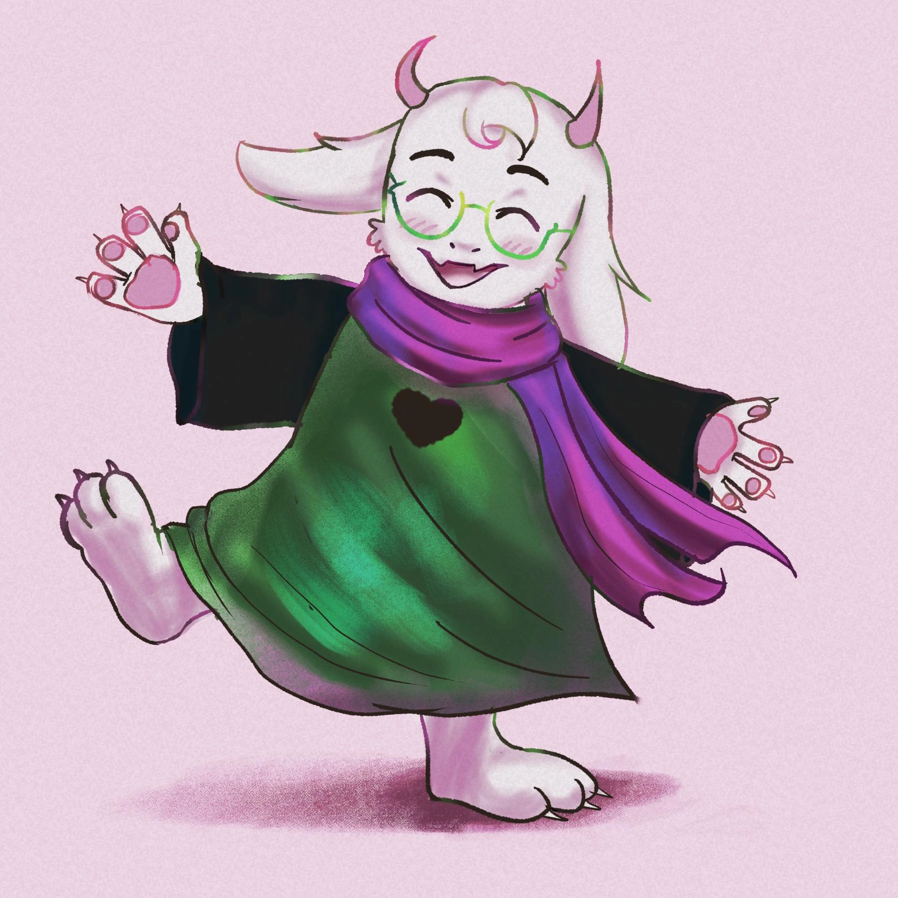 🎨 Fanart of Ralsei from Deltarune

I’m currently playing the game and Ralsei has quickly become my favorite — so I just had to draw him! 🥹💚

It was a quick little piece, but I had so much fun making it.
Hope you like it!!
