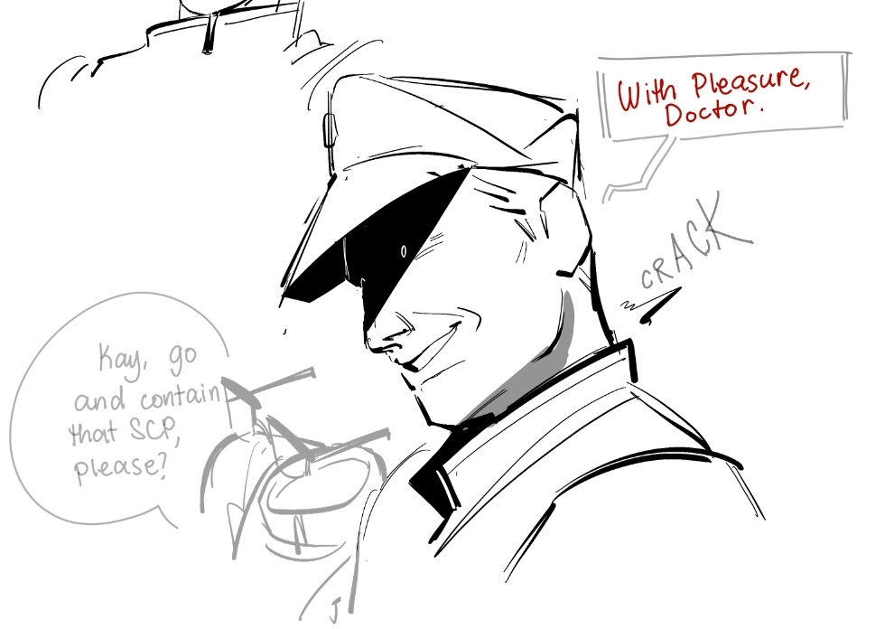 Dr. Griffin and Lieutenant Kay