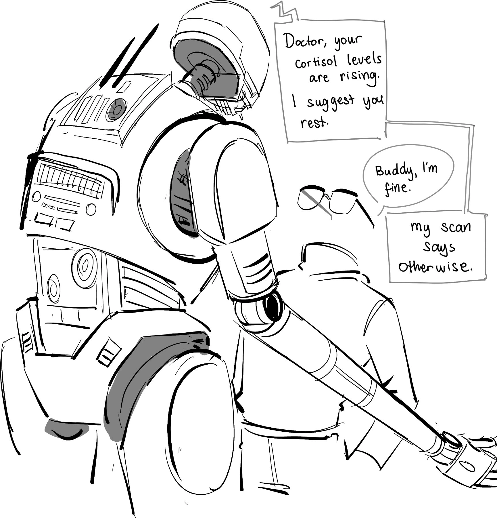 Do you think he genuinely cares?