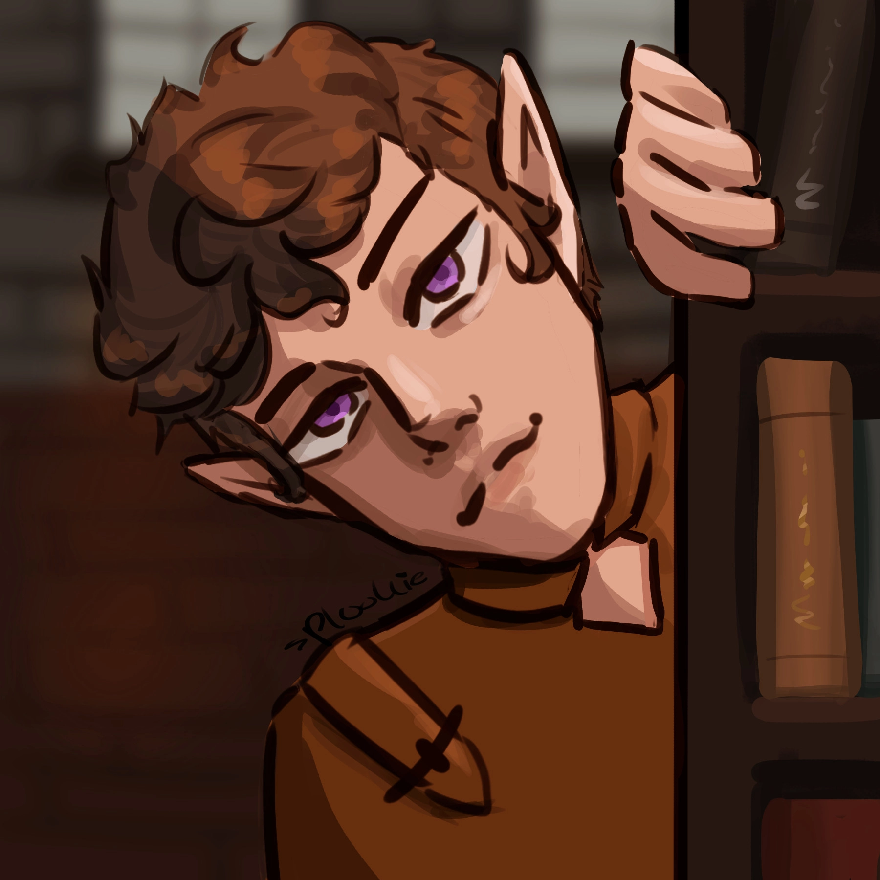 PEEKABOO

oc: Ladislaus by SkyP on artfight