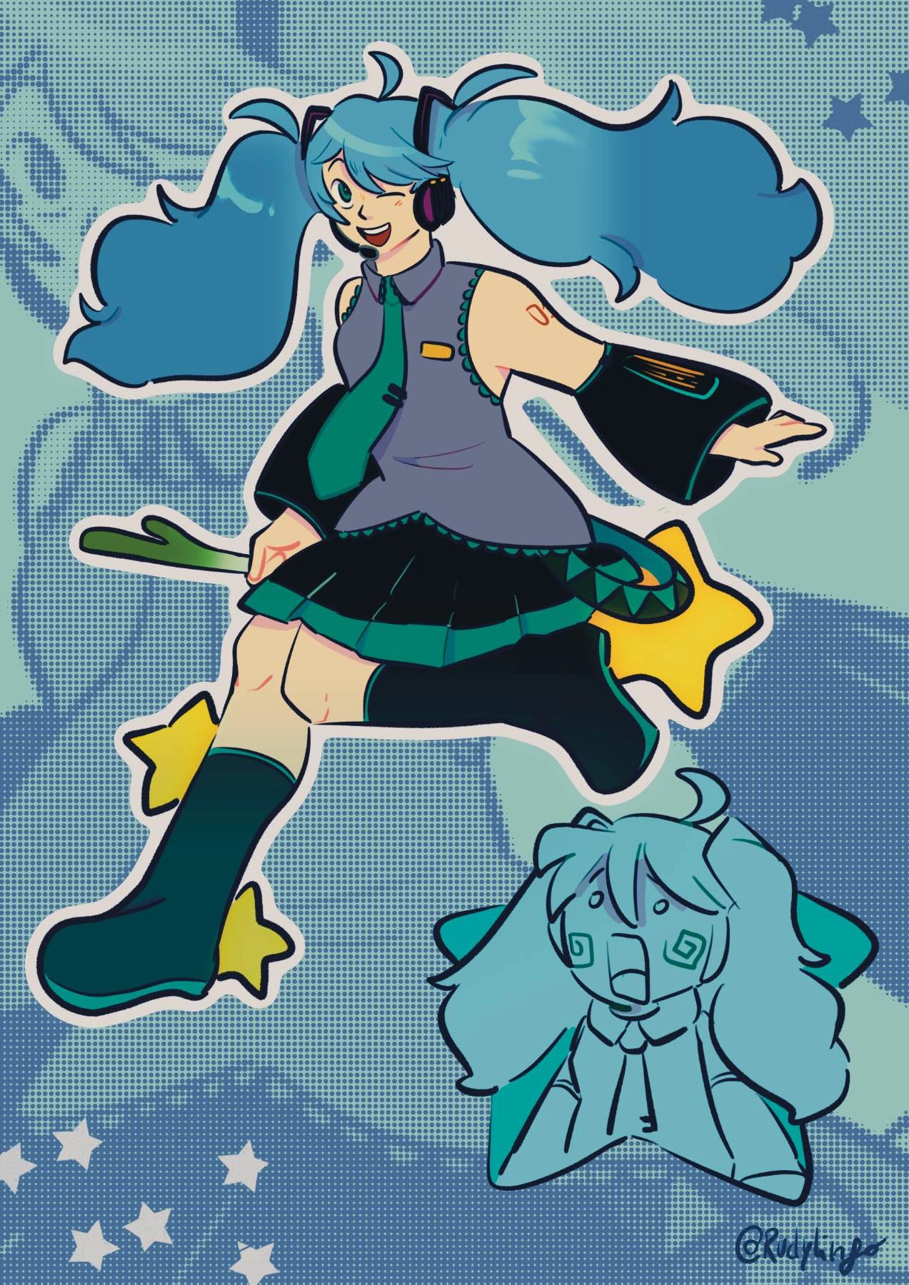 HATSUME MIKU IS THAT YOU?! 