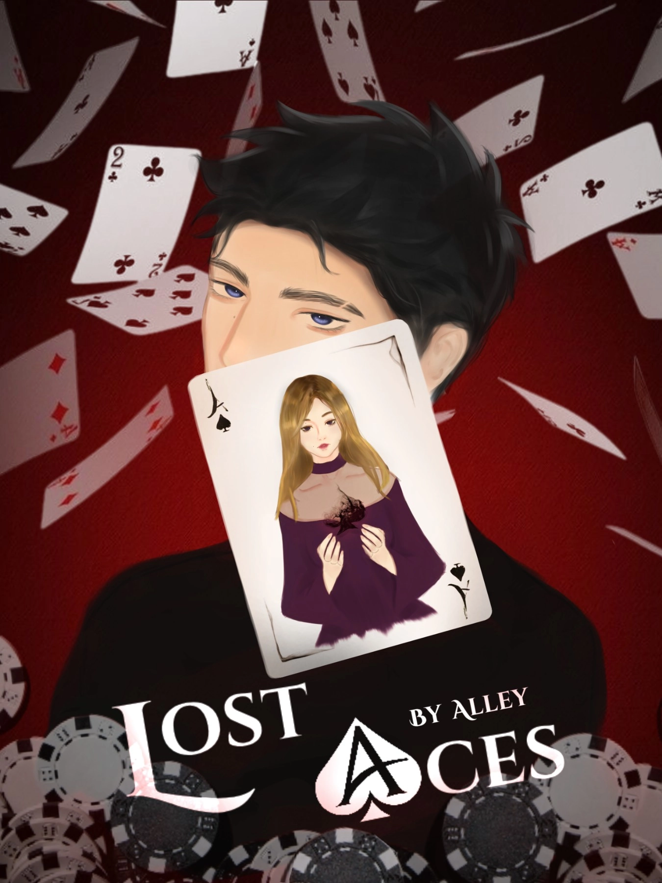 Commissioned cover for my webnovel author friend