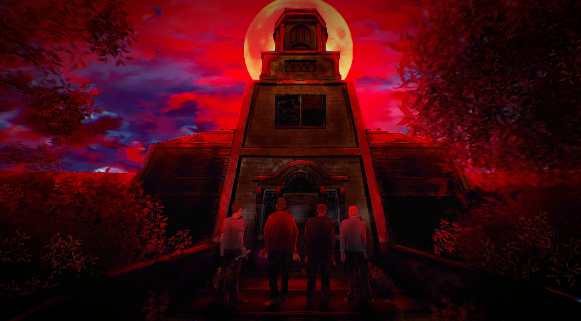 A banner commission made for onibread8309 on discord! I had so much fun!
Sunny Meadows from phasmophobia and all male models