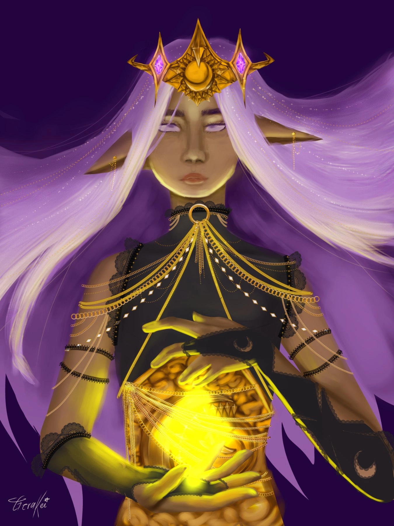 This is my OC !! Her fit looks a lil weird cause this is from 2020 that i kinda renovated