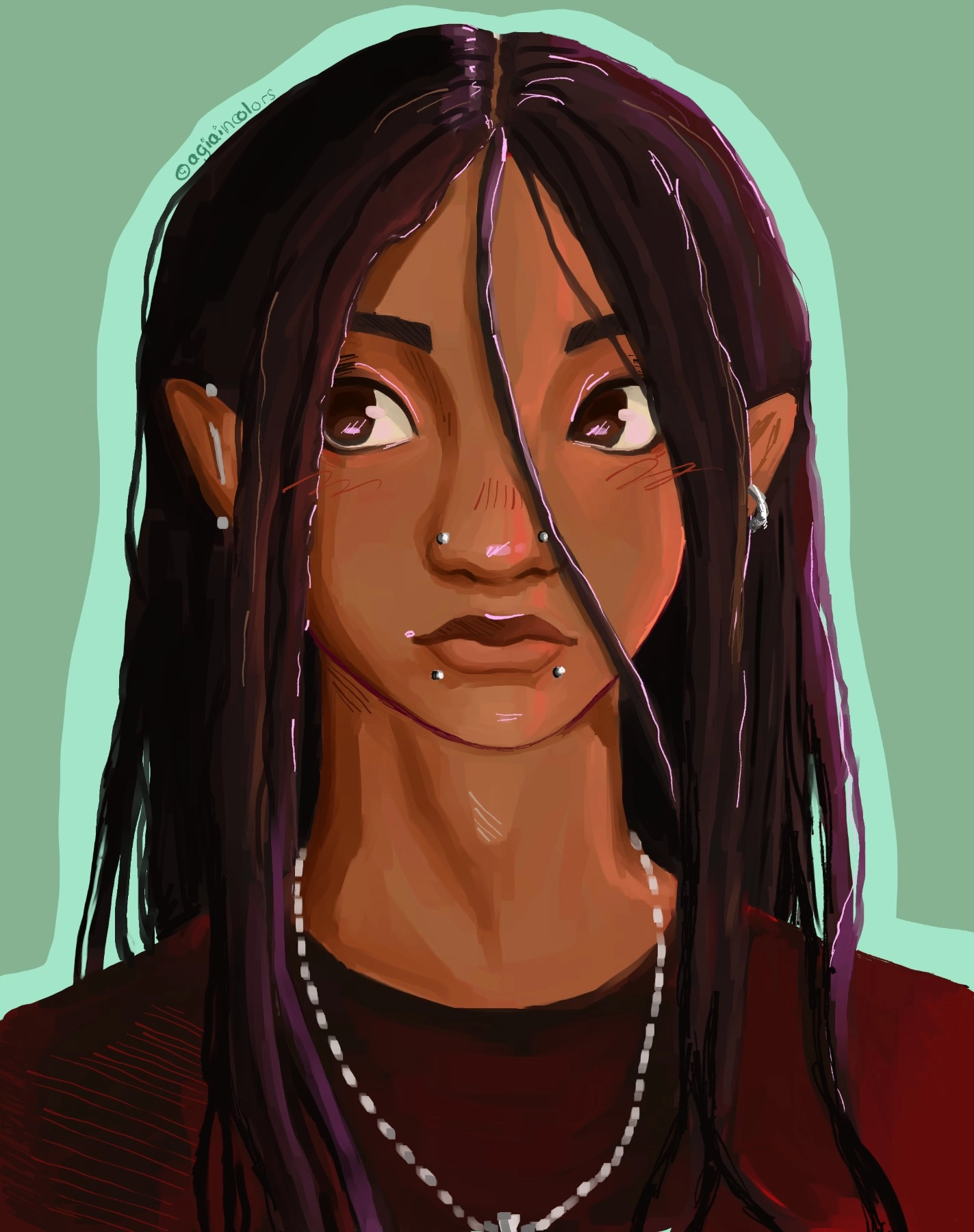 Mako, my dear beloved OC <3 been drawing him a lot...