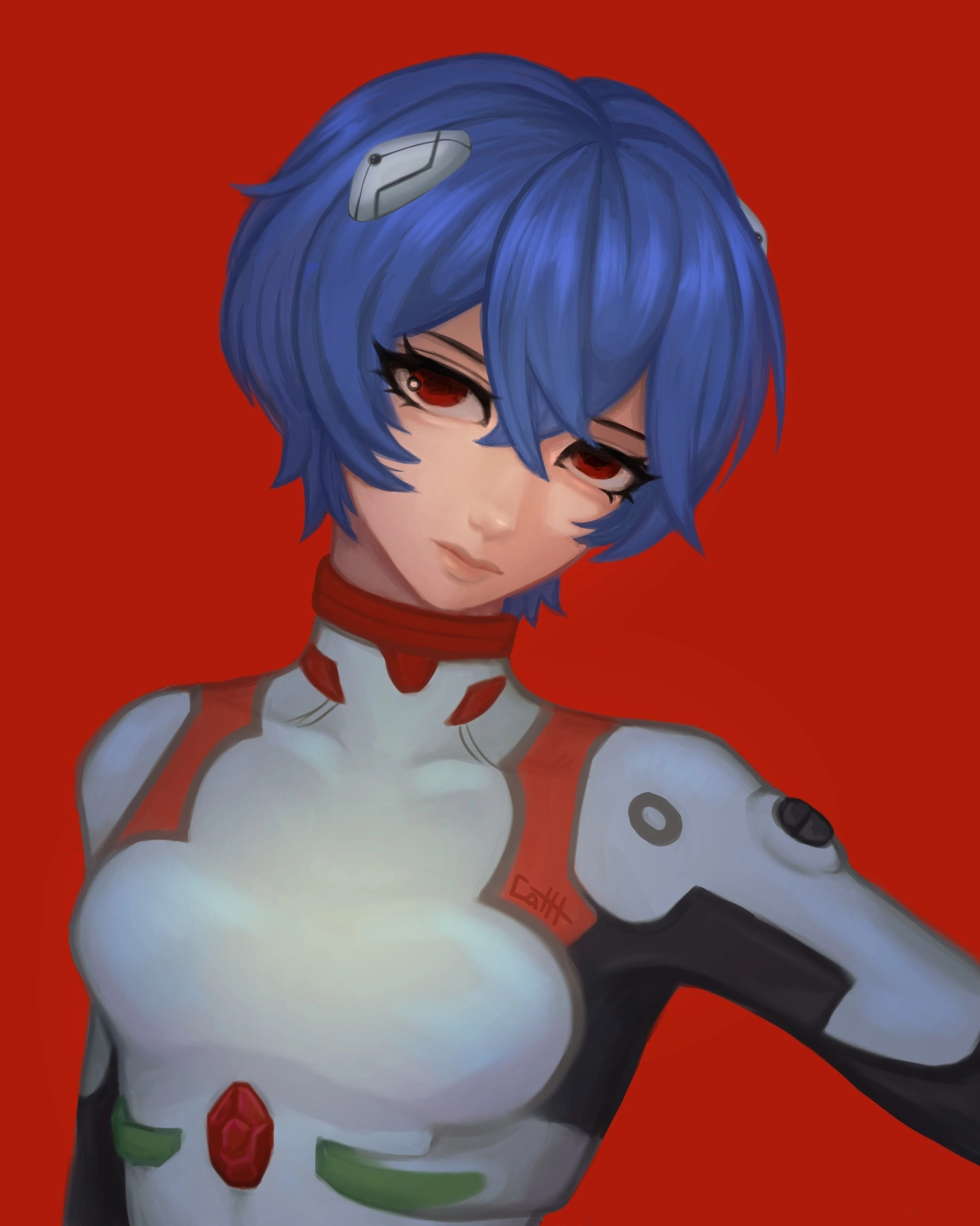 Rei Ayanami from Neon Genesis Evangelion 