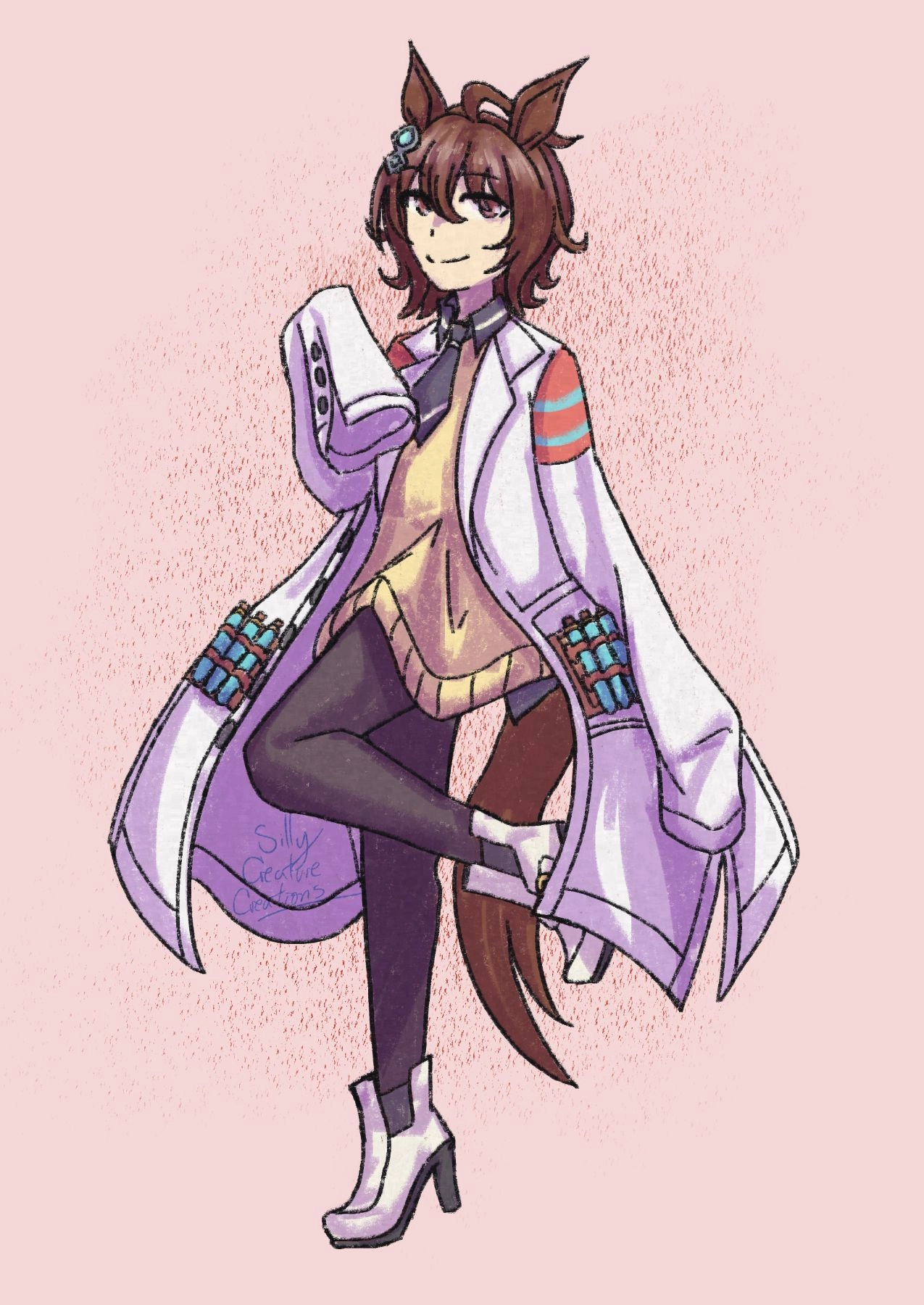 Agnes Tachyon from uma musume!
This was a commission I got recently<3