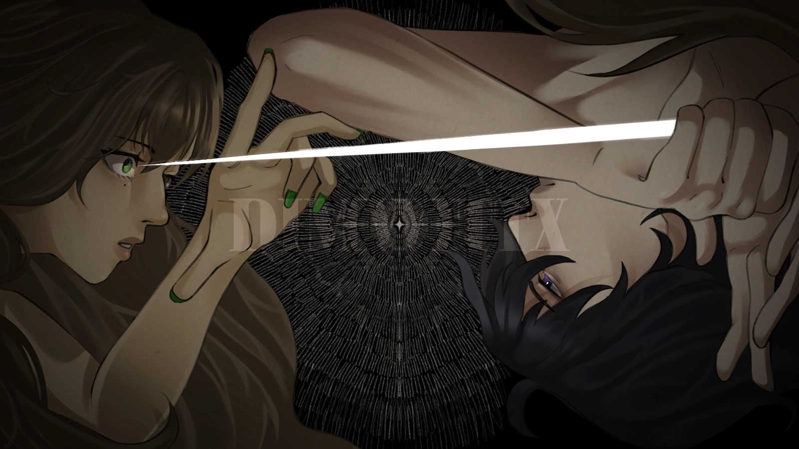 lil artwork that I had to do for a UNI test ; They loved it !