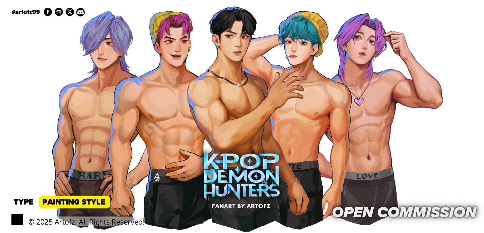 K-pop Demon Hunters [Fanart]