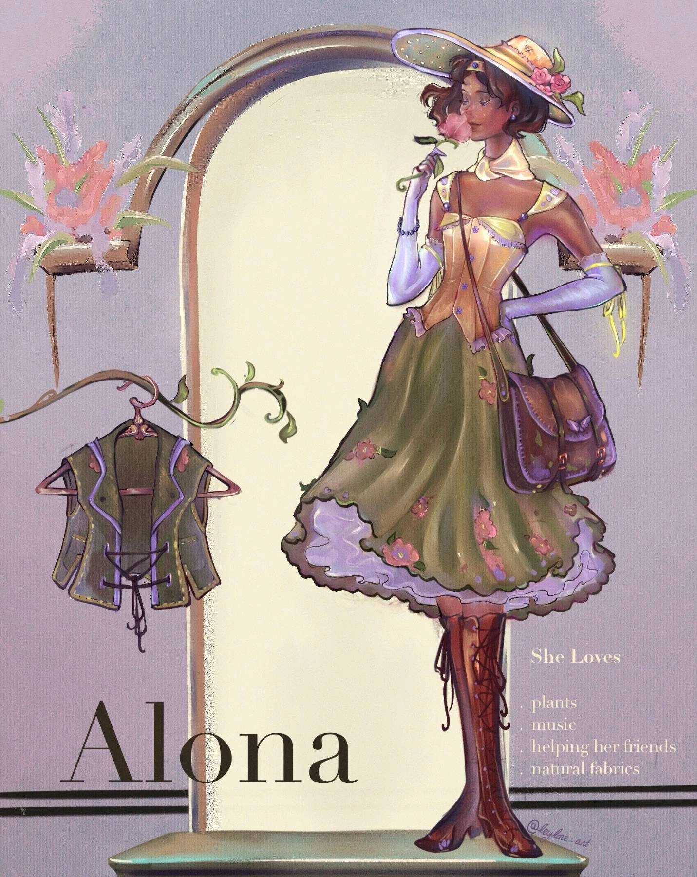 Another outfit design art commission <3