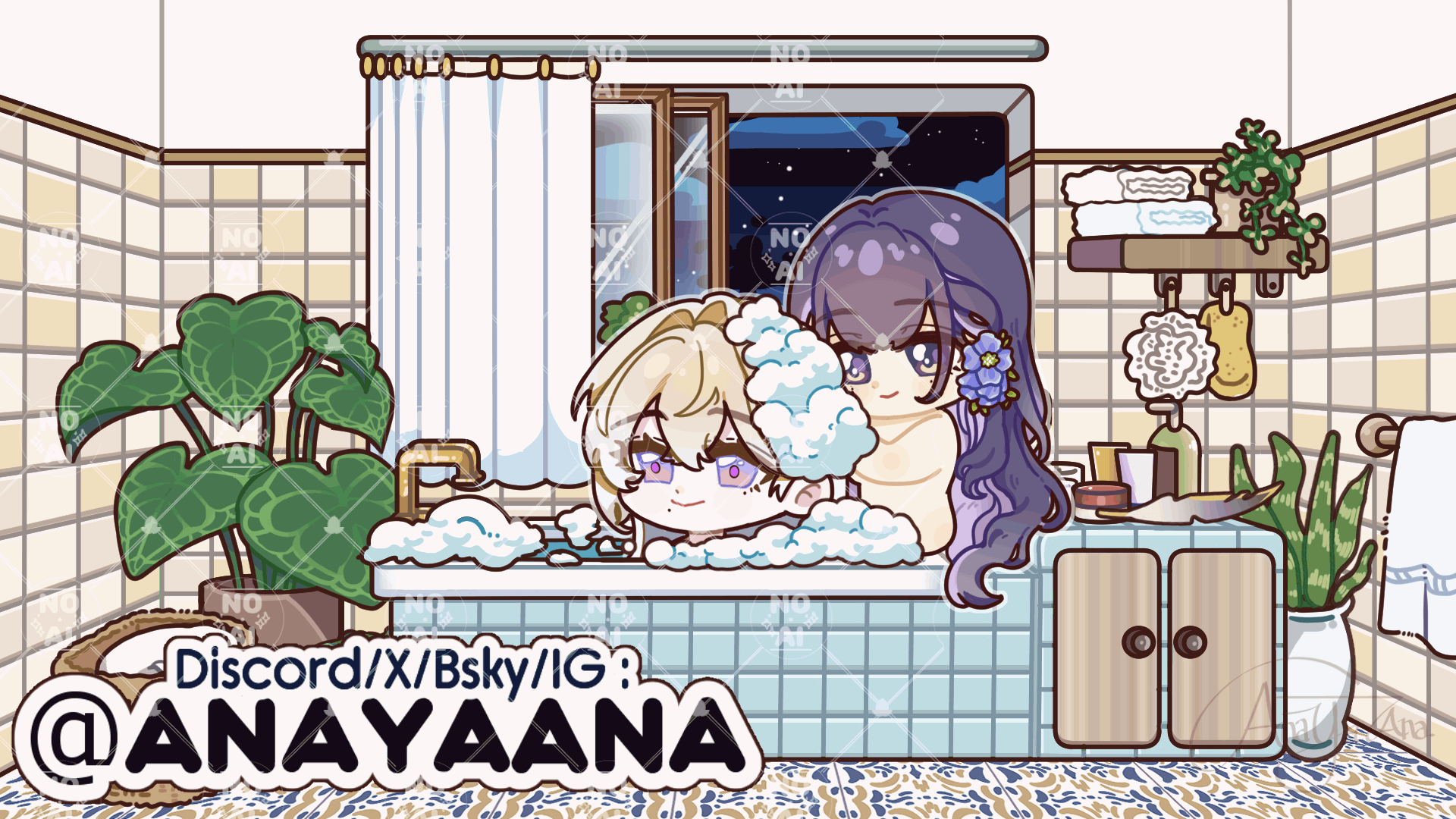 _____⊹₊ ˚‧︵‿₊୨ ᰔ ୧₊‿︵‧ ˚ ₊⊹_________
Comission requested by rea on FB

This artwork is for personal use by the commissioner only. Commercial use is not permitted.
Once again Thank you so much! ✦✦

Base & animation by © Ana ya ana ©

