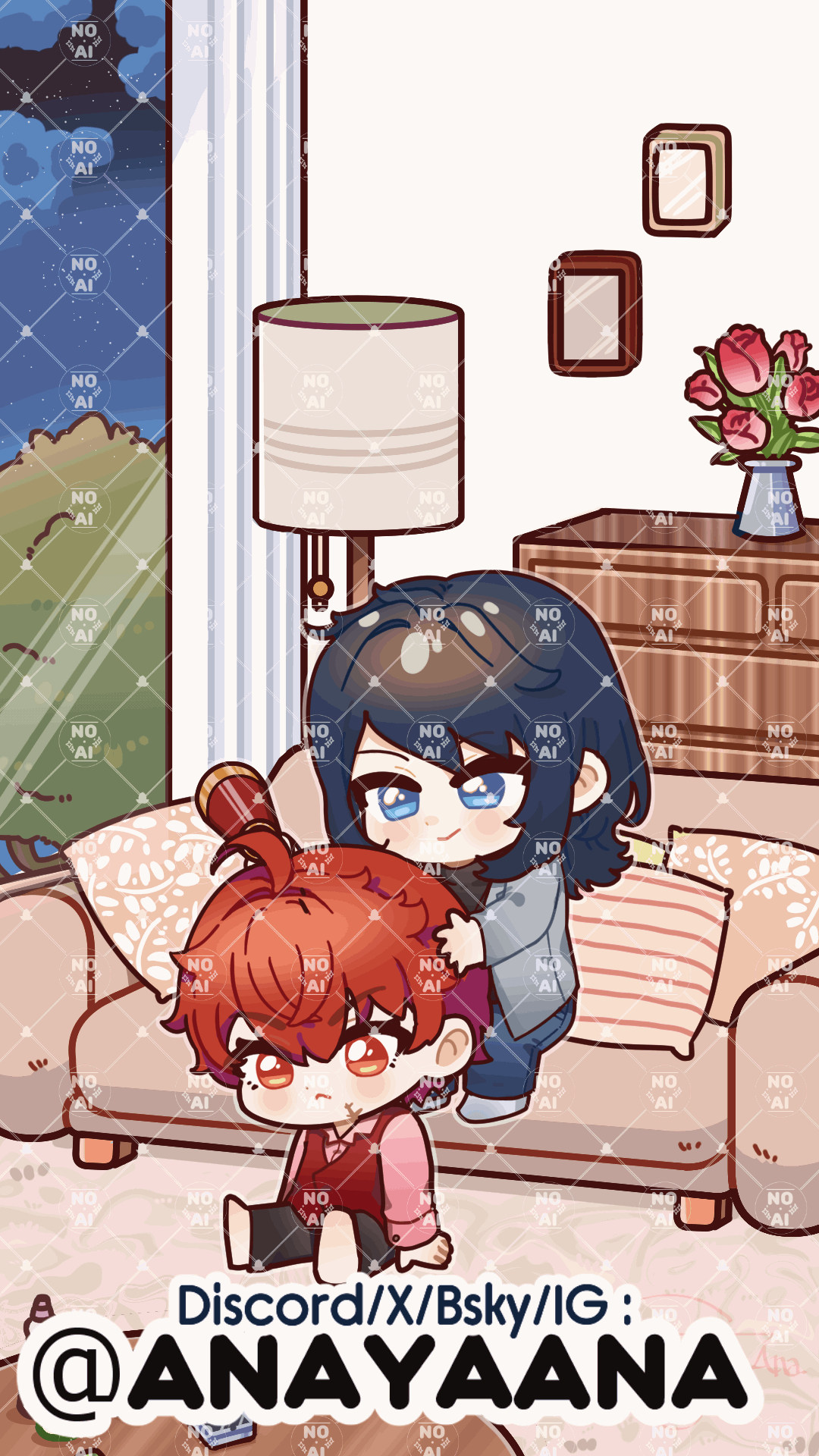 _____⊹₊ ˚‧︵‿₊୨ ᰔ ୧₊‿︵‧ ˚ ₊⊹_________
Comission requested by Hara on FB

This artwork is for personal use by the commissioner only. Commercial use is not permitted.
Once again Thank you so much! ✦✦

Base & animation by © Ana ya ana ©