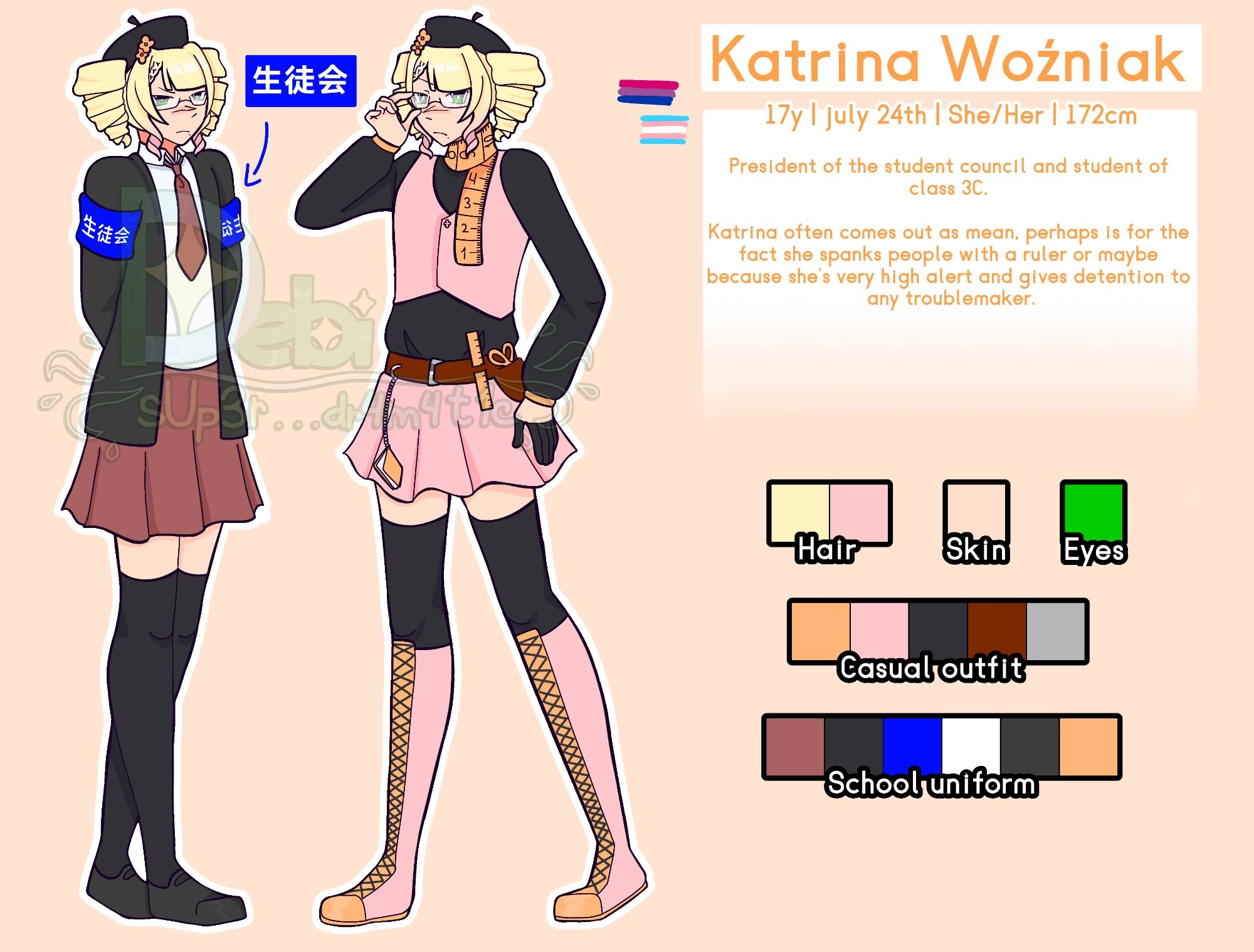 Katrina reference sheet!! 