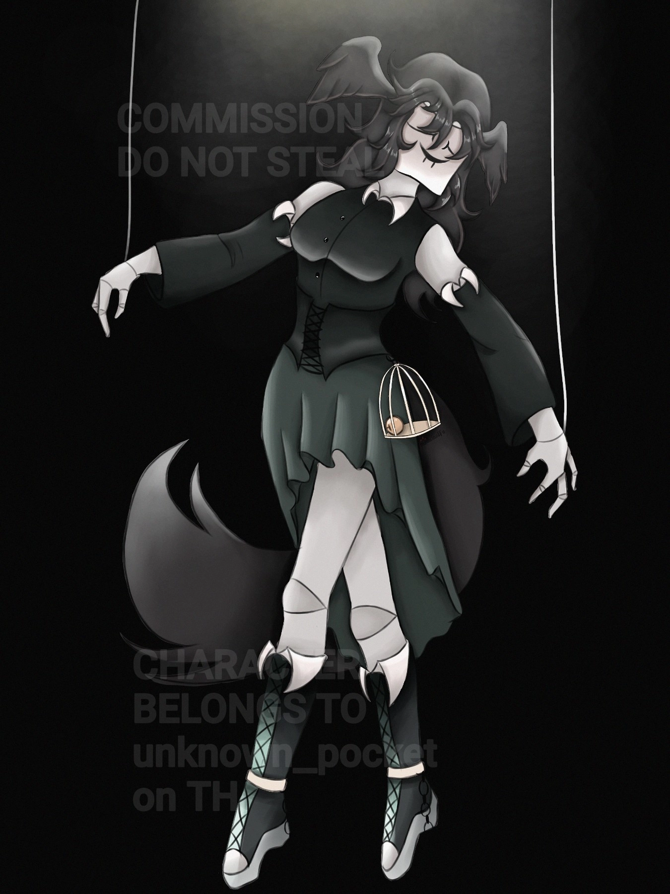 First ever rendered fullbody artwork that I've done !!