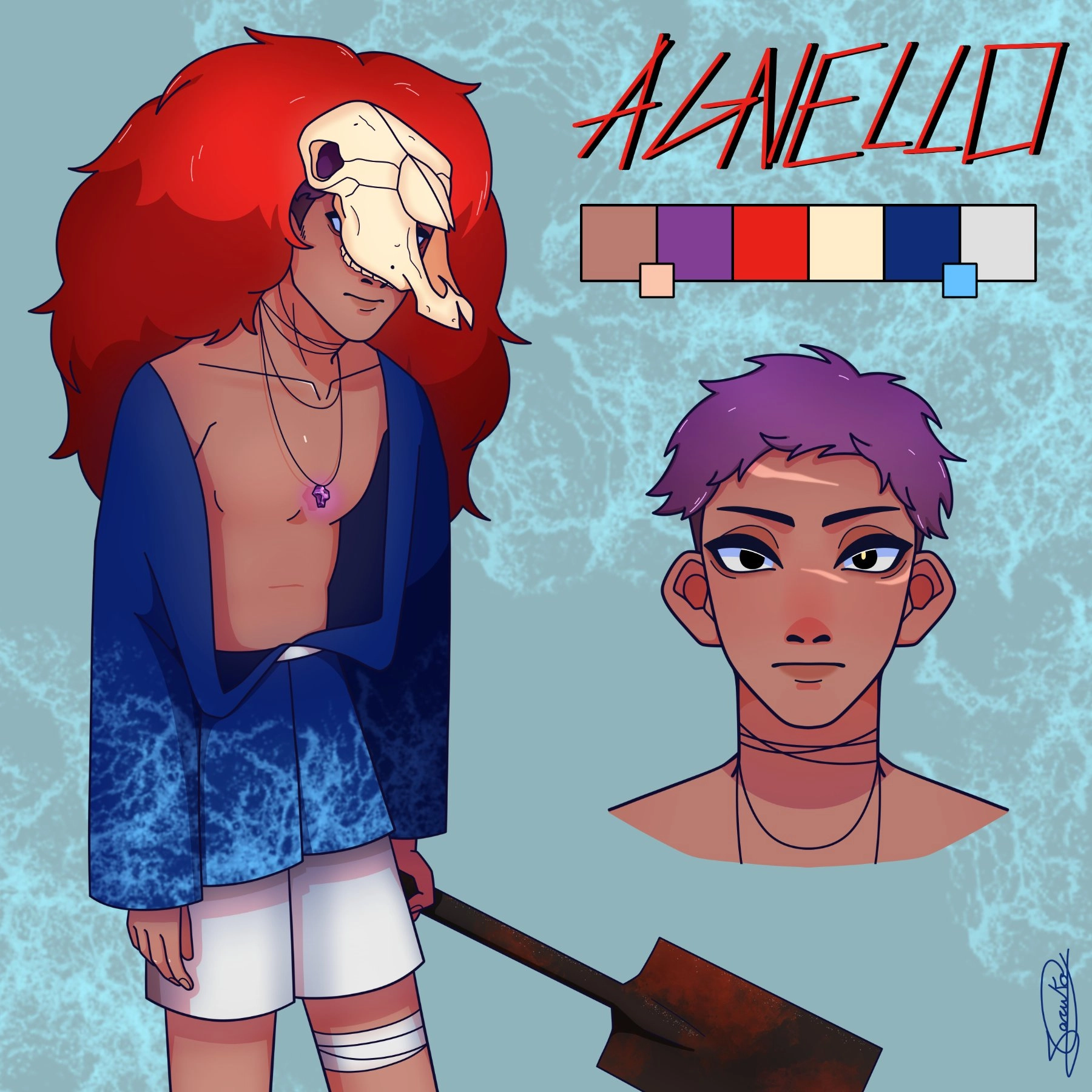 This is my new RPG character, Agnello
