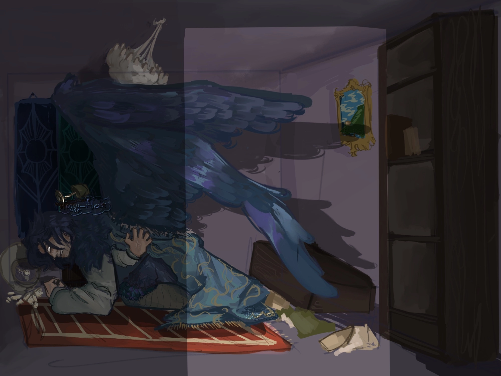 This was an attack on art fight!