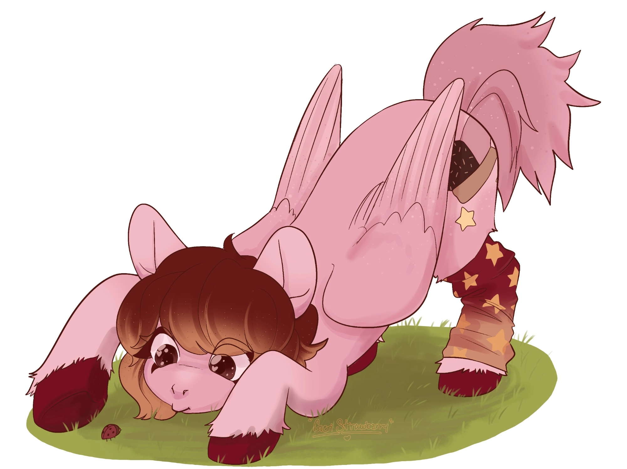 artfight attack for strawberriesmochiii