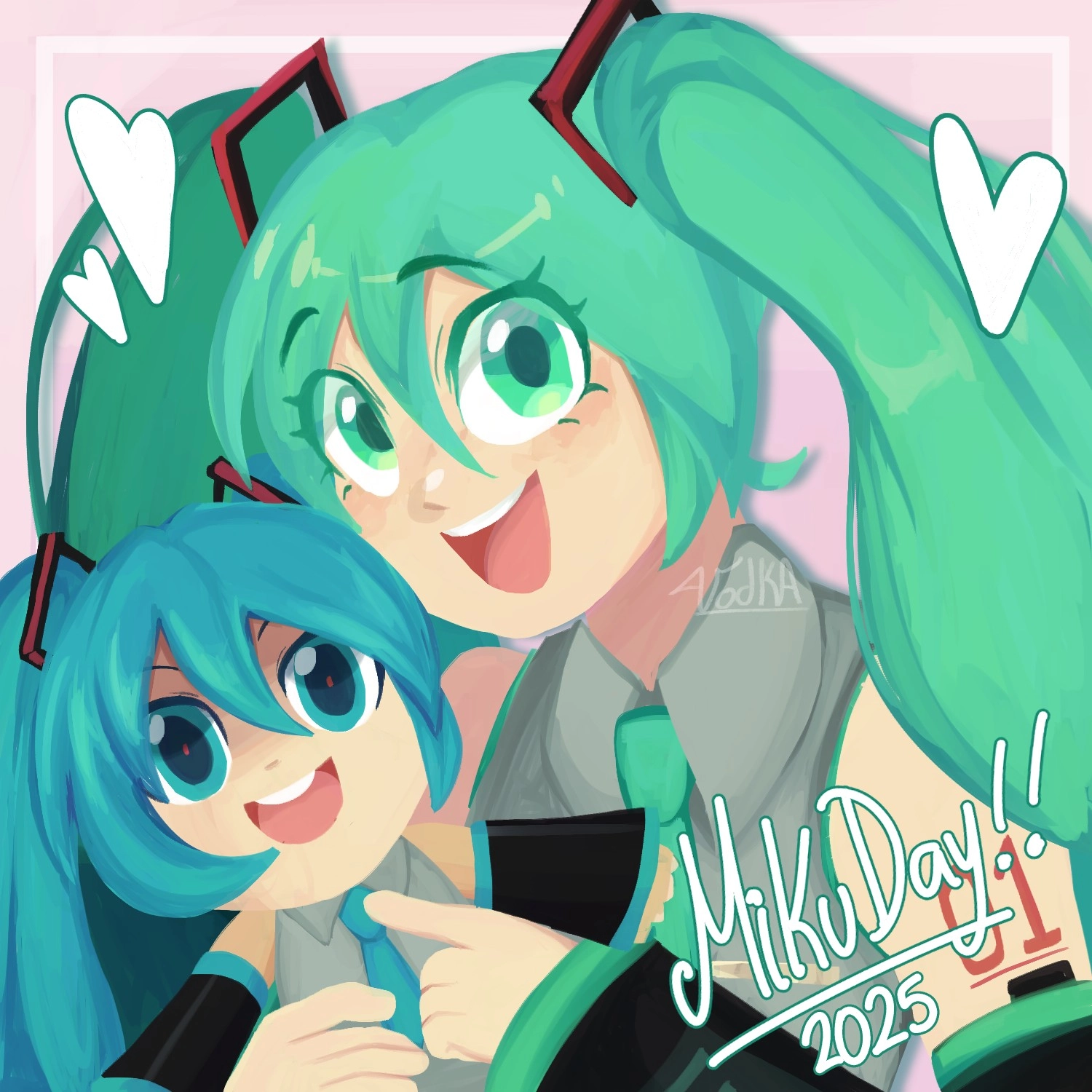 My Miku Day illustration, made all the way back in March 9th!