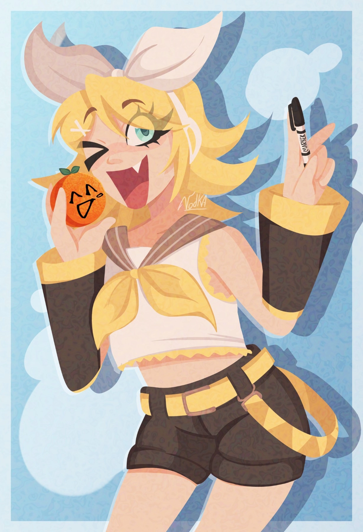 A little old Kagamine Rin fanart :3